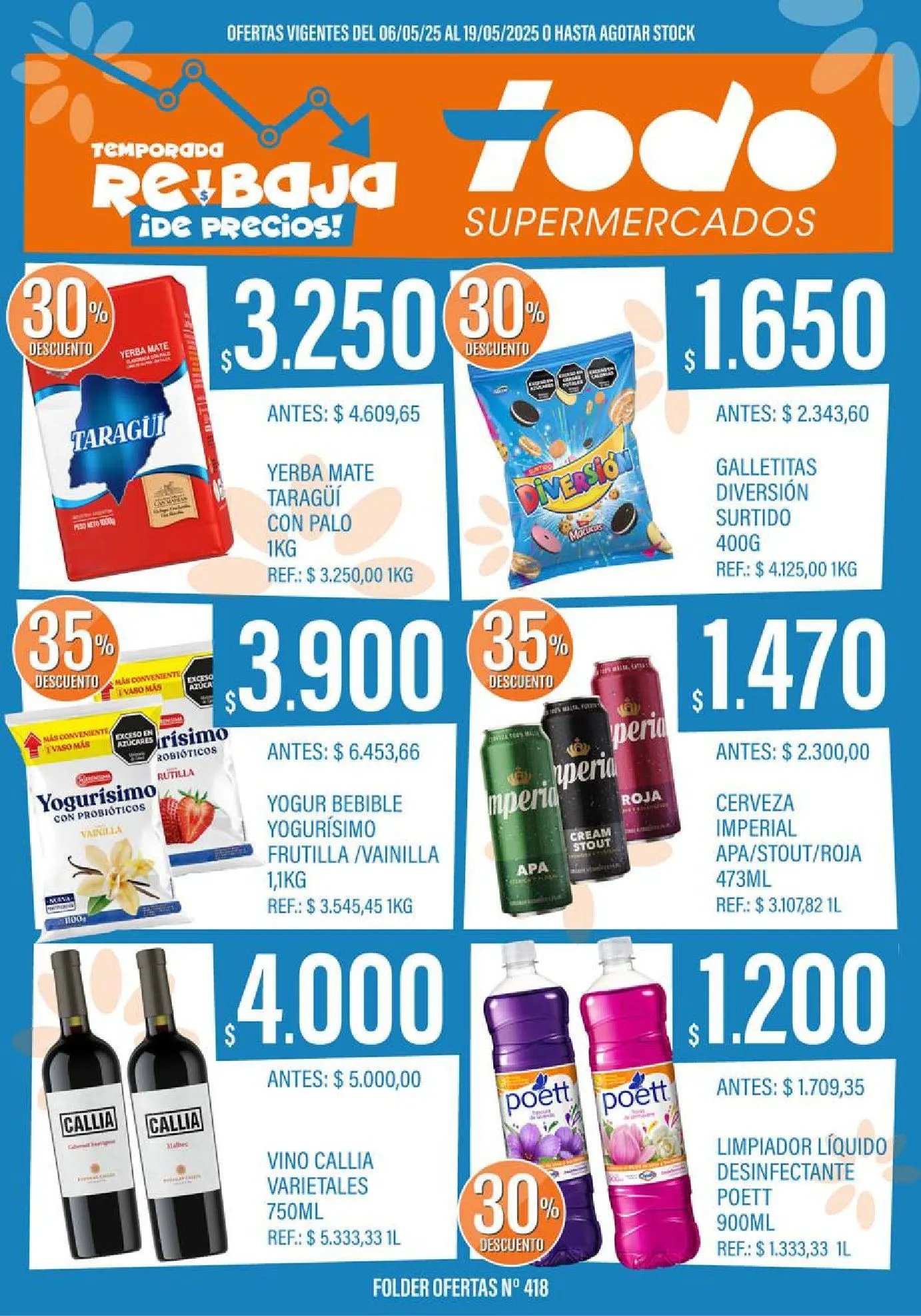 Ofertas de Ofertas Supermercados Todo 6 de mayo al 19 de mayo 2025 - Página  del catálogo