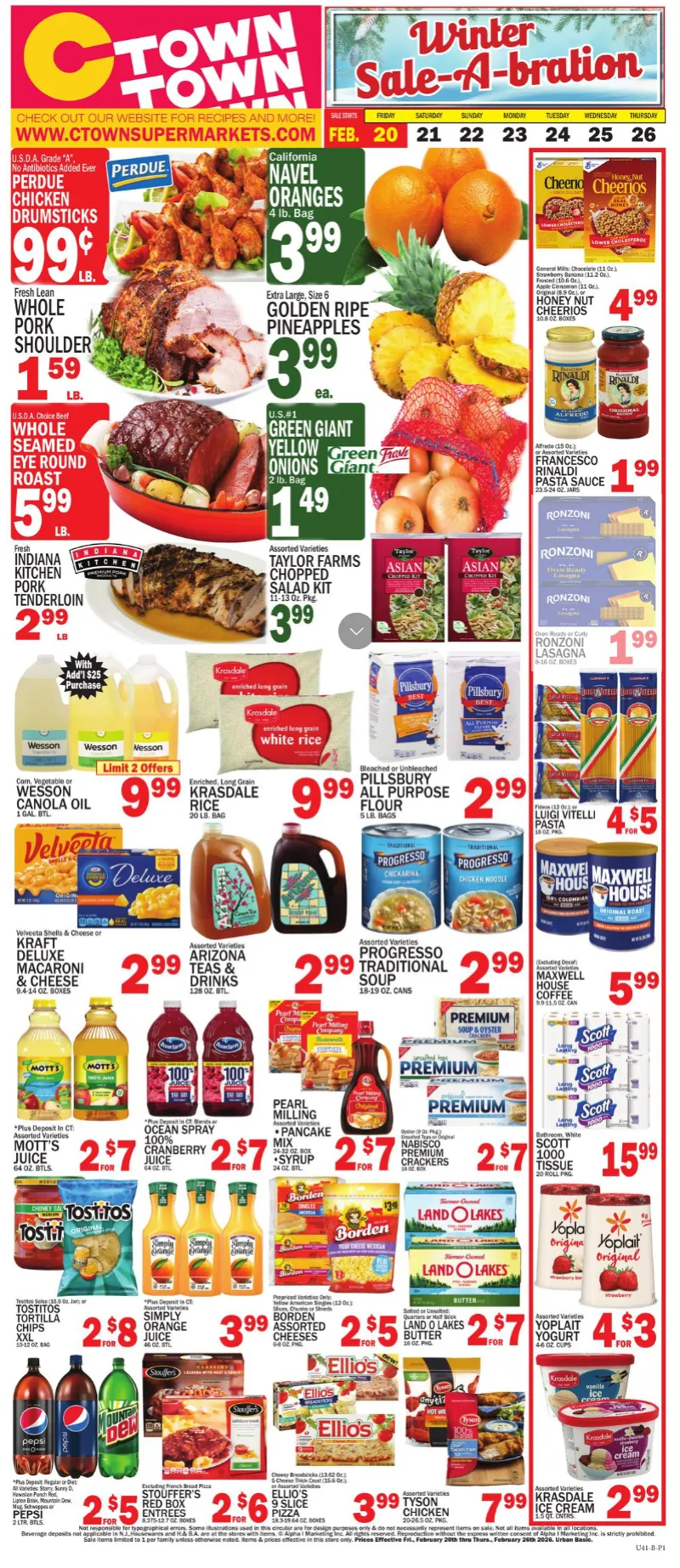 Weekly ad C-Town Sales from February 20 to February 26 2026 - Page 