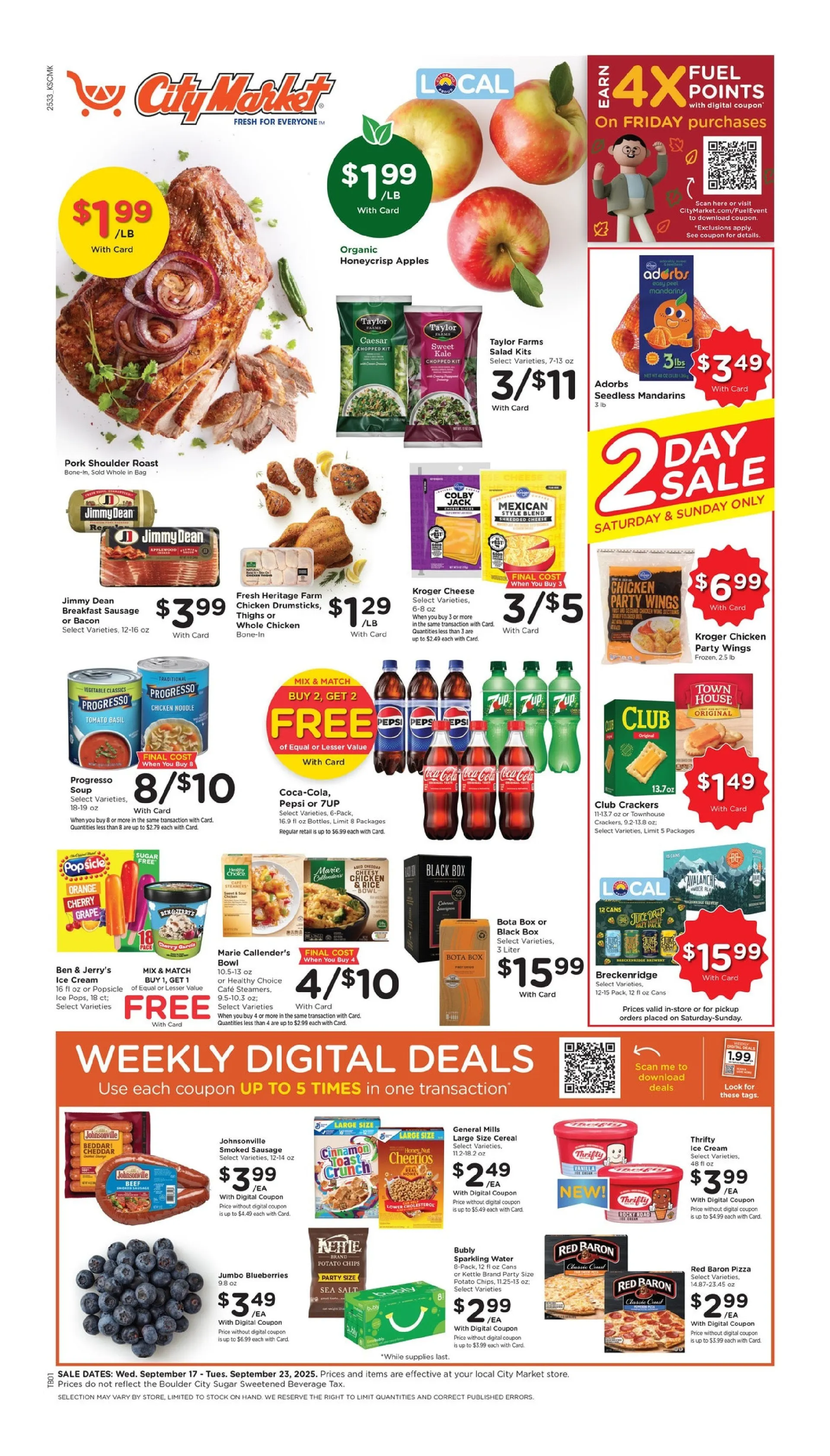 Weekly ad City Market Sales from September 17 to September 23 2025 - Page