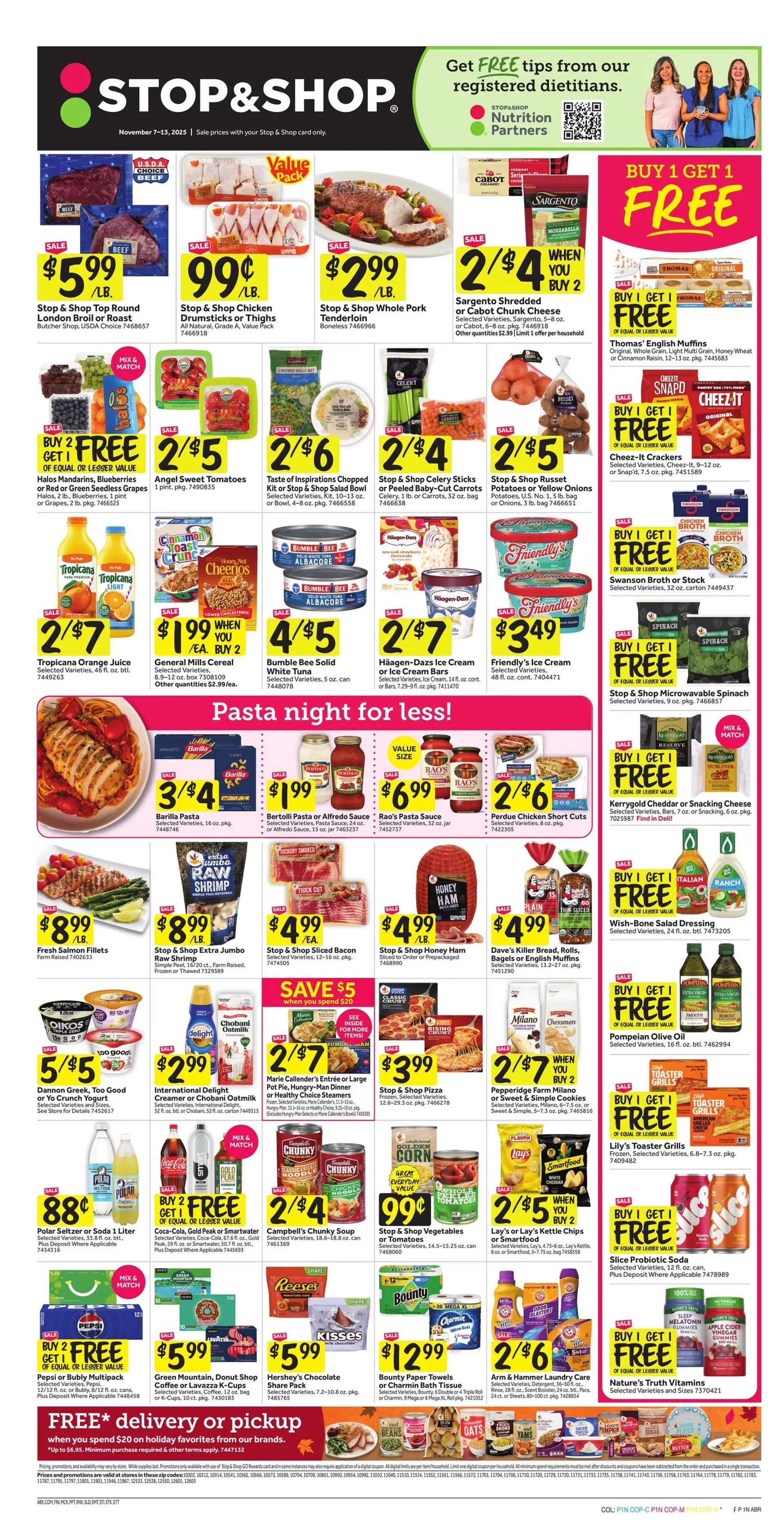 Weekly ad Stop & Shop Sales from November 7 to November 13 2025 - Page 1