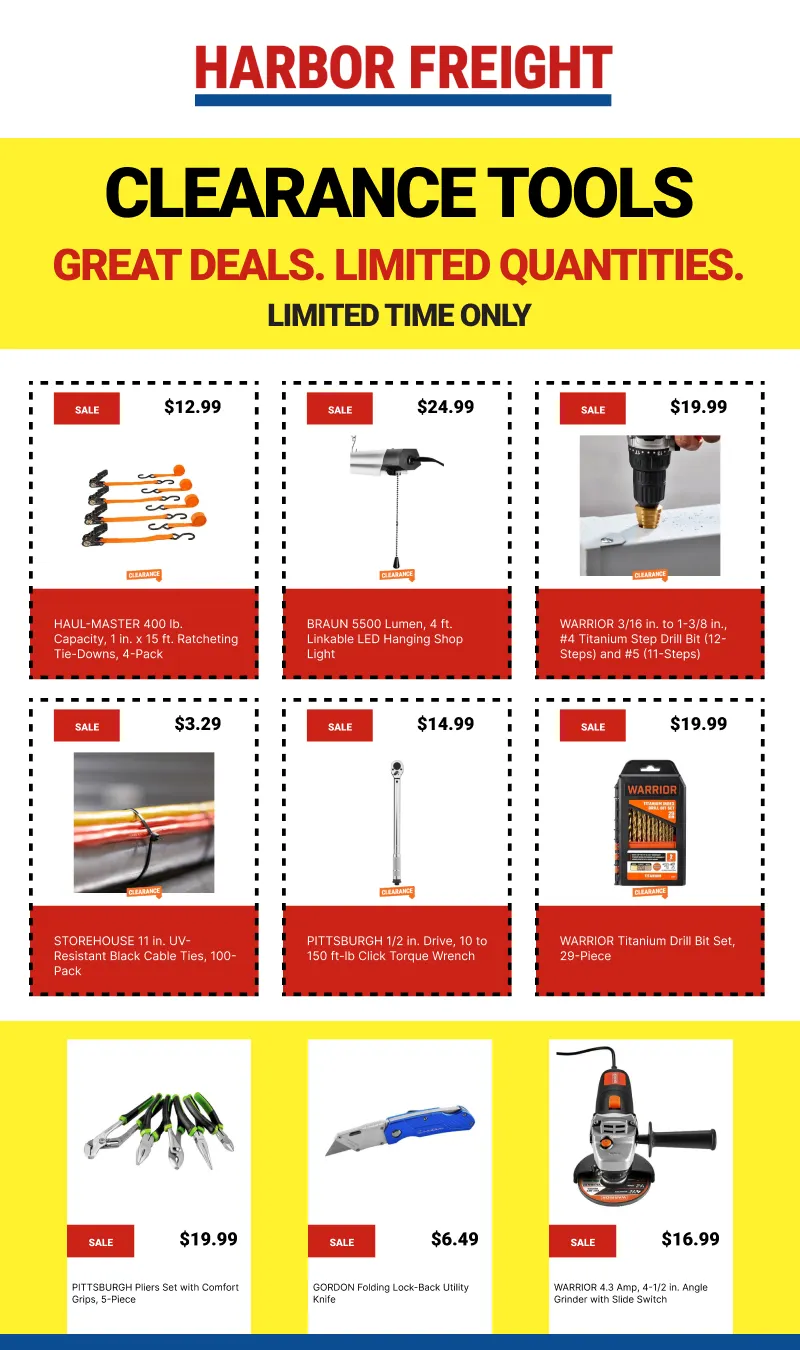Weekly ad Harbor Freight Sales from June 10 to June 29 2026 - Page