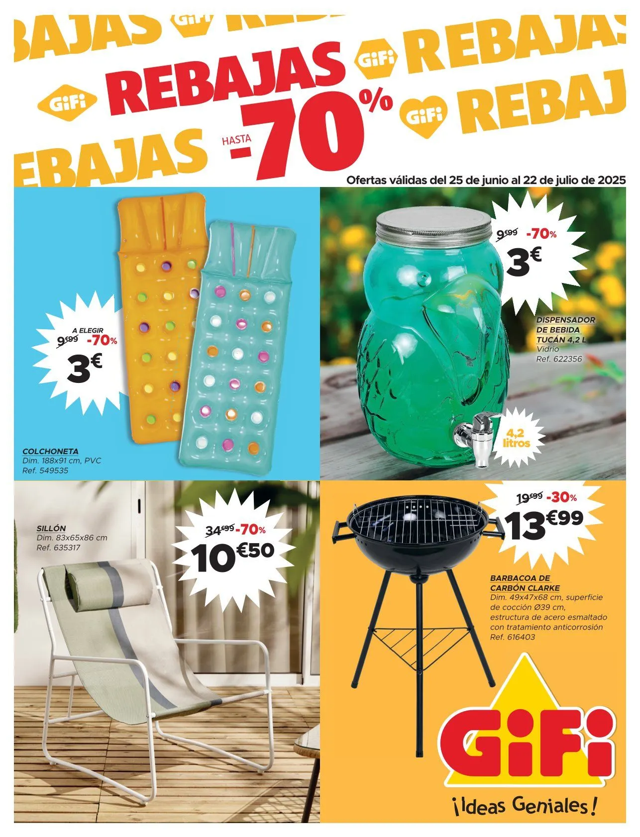 Catálogo de Rebajas 25 de junio al 22 de julio 2025 - Página 