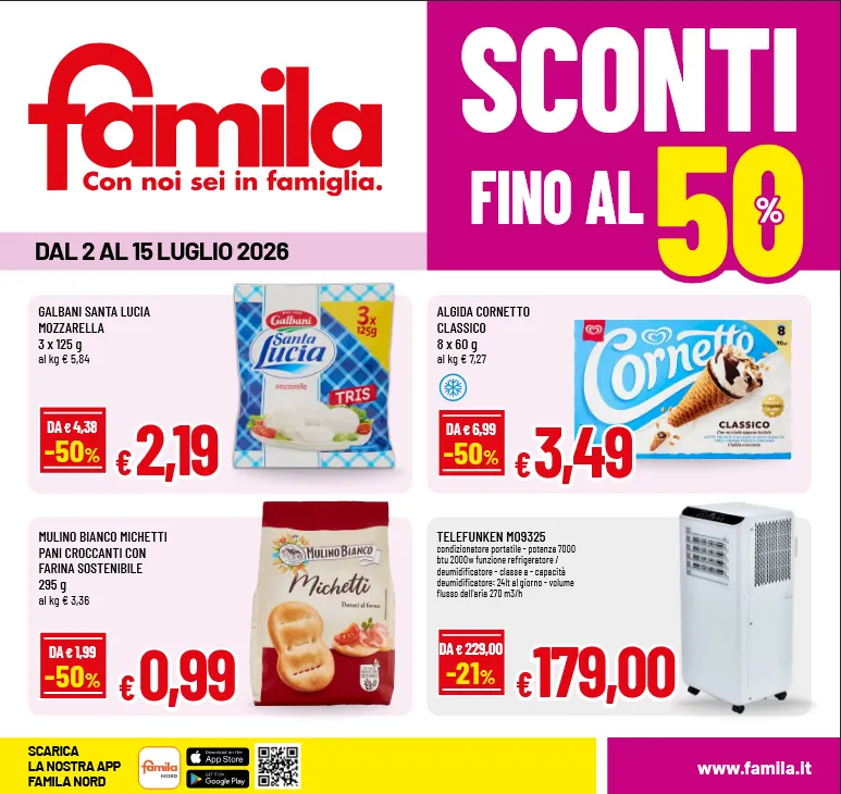 IperFamila Volantino da 2 luglio a 15 luglio di 2026 - Pagina del volantino 1
