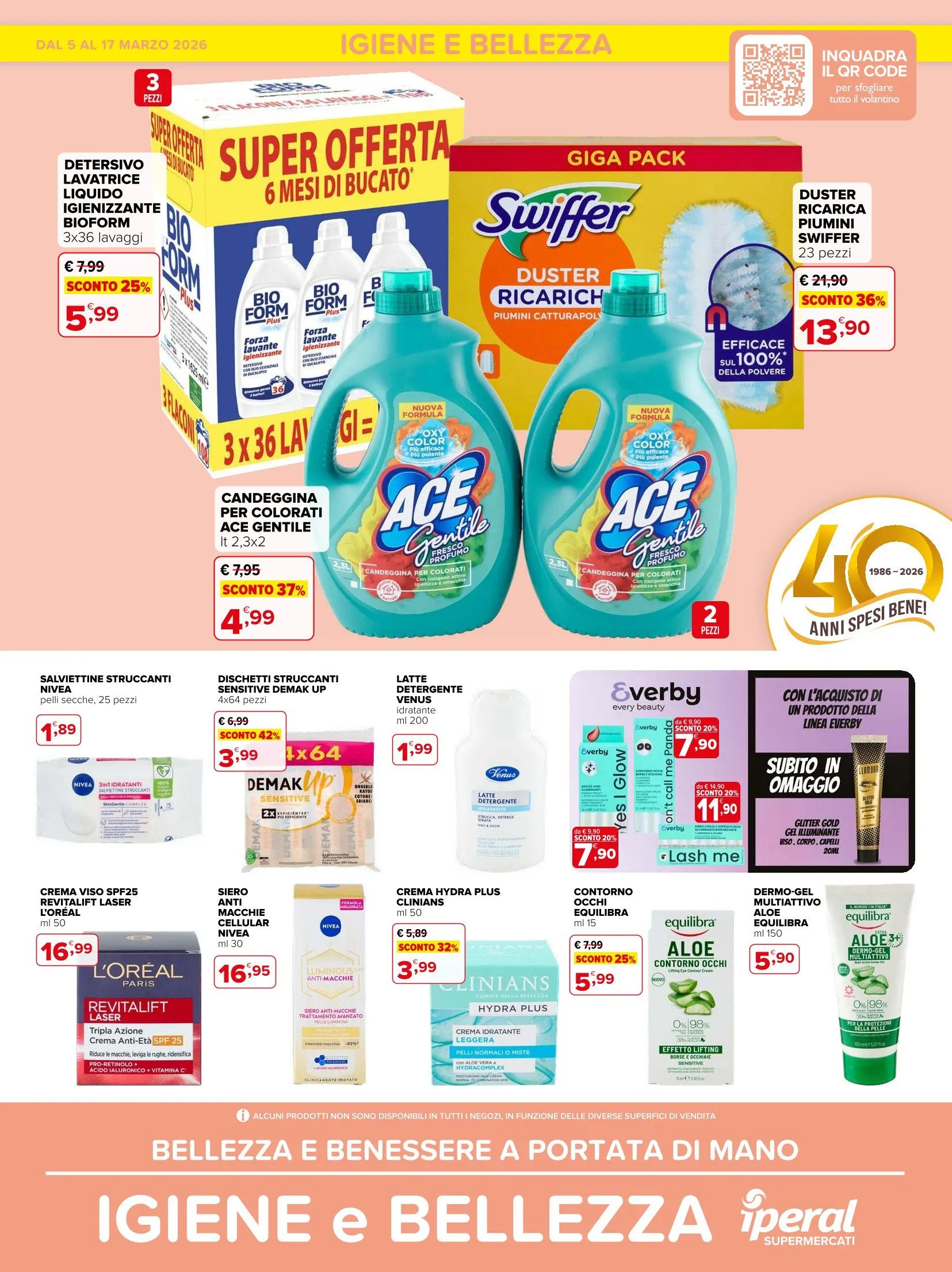  Iperal Volantino da 5 marzo a 17 marzo di 2026 - Pagina del volantino 1