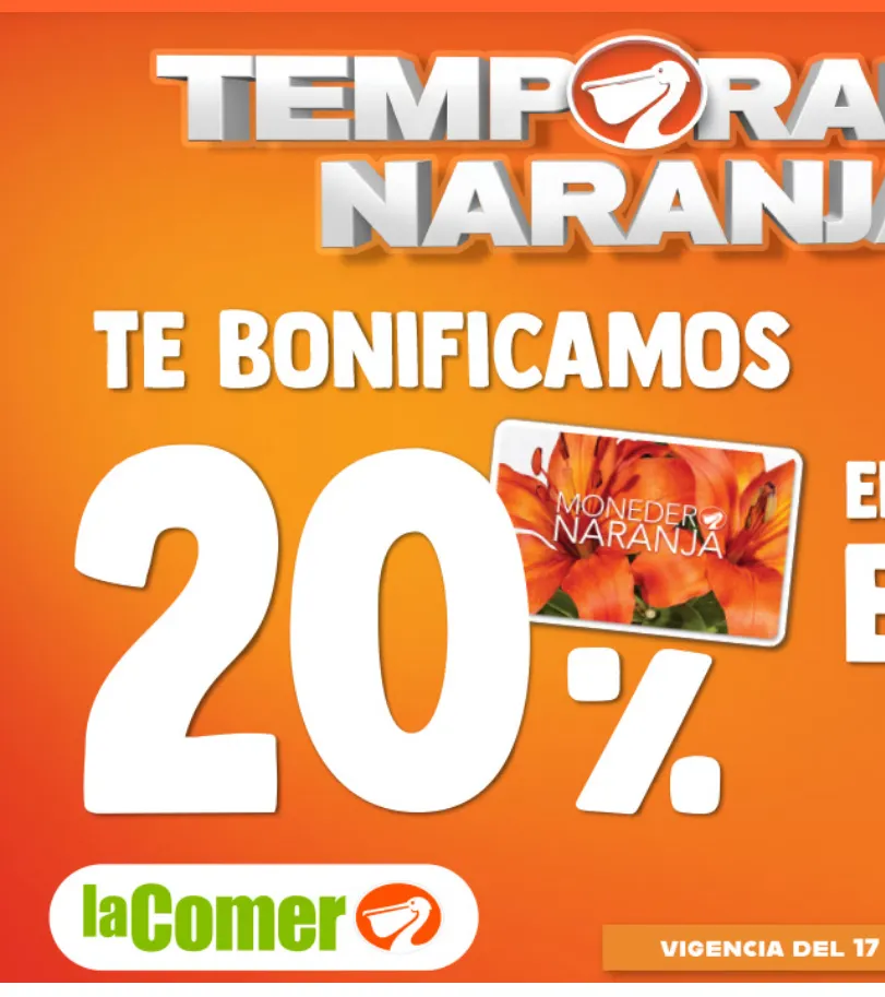 Catálogo de La Comer Ofertas 17 de julio al 28 de julio 2026 - Pagina