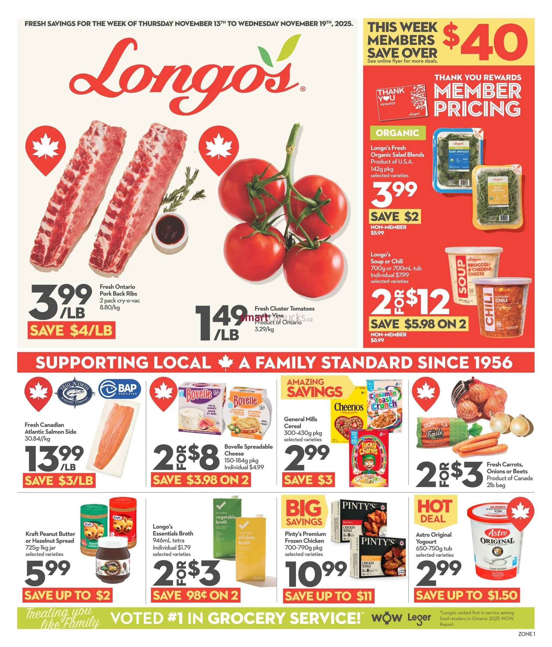 Longo's Sales from November 13 to November 19 2025 - flyer page 1