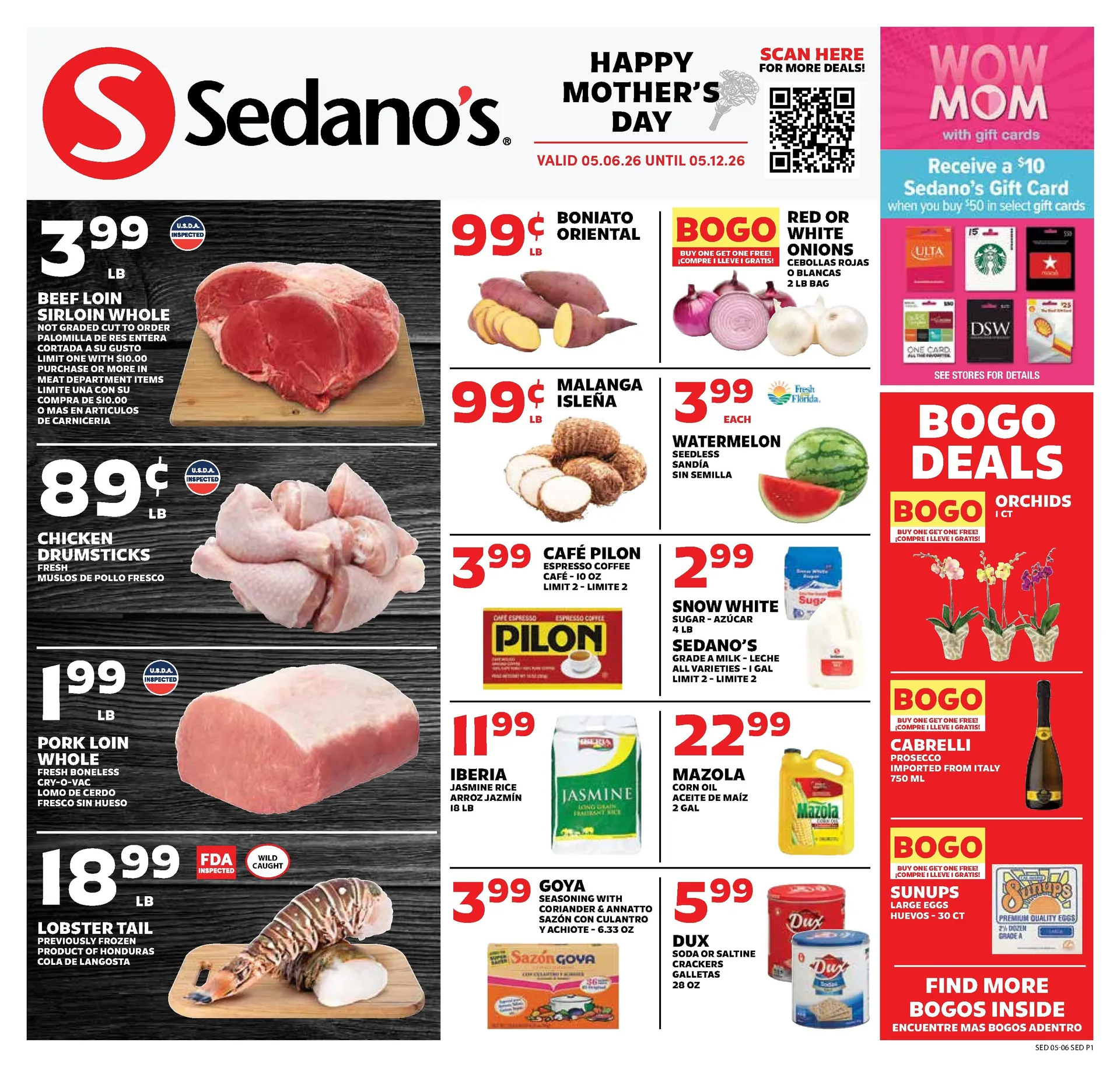 Weekly ad  Sedano's Sales from May 6 to May 12 2026 - Page 1
