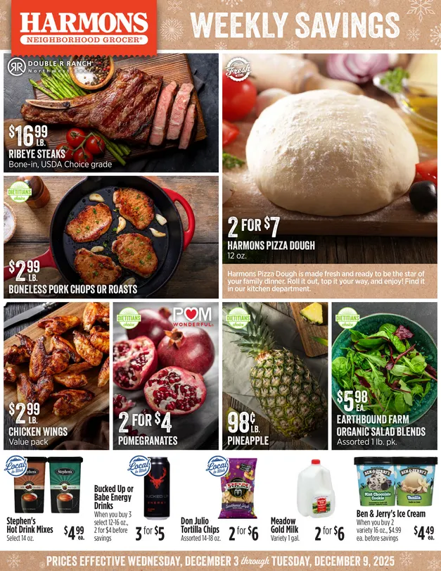 Weekly ad Harmons  Sales from December 3 to December 9 2025 - Page 