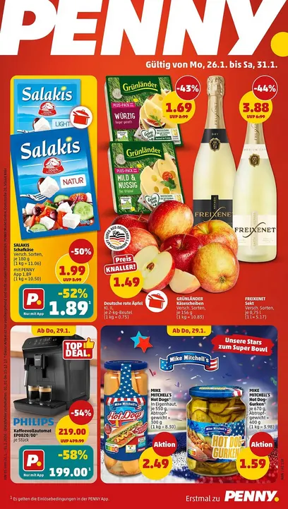 Penny De folders van 26 januari tot 31 januari 2026 - Folder pagina