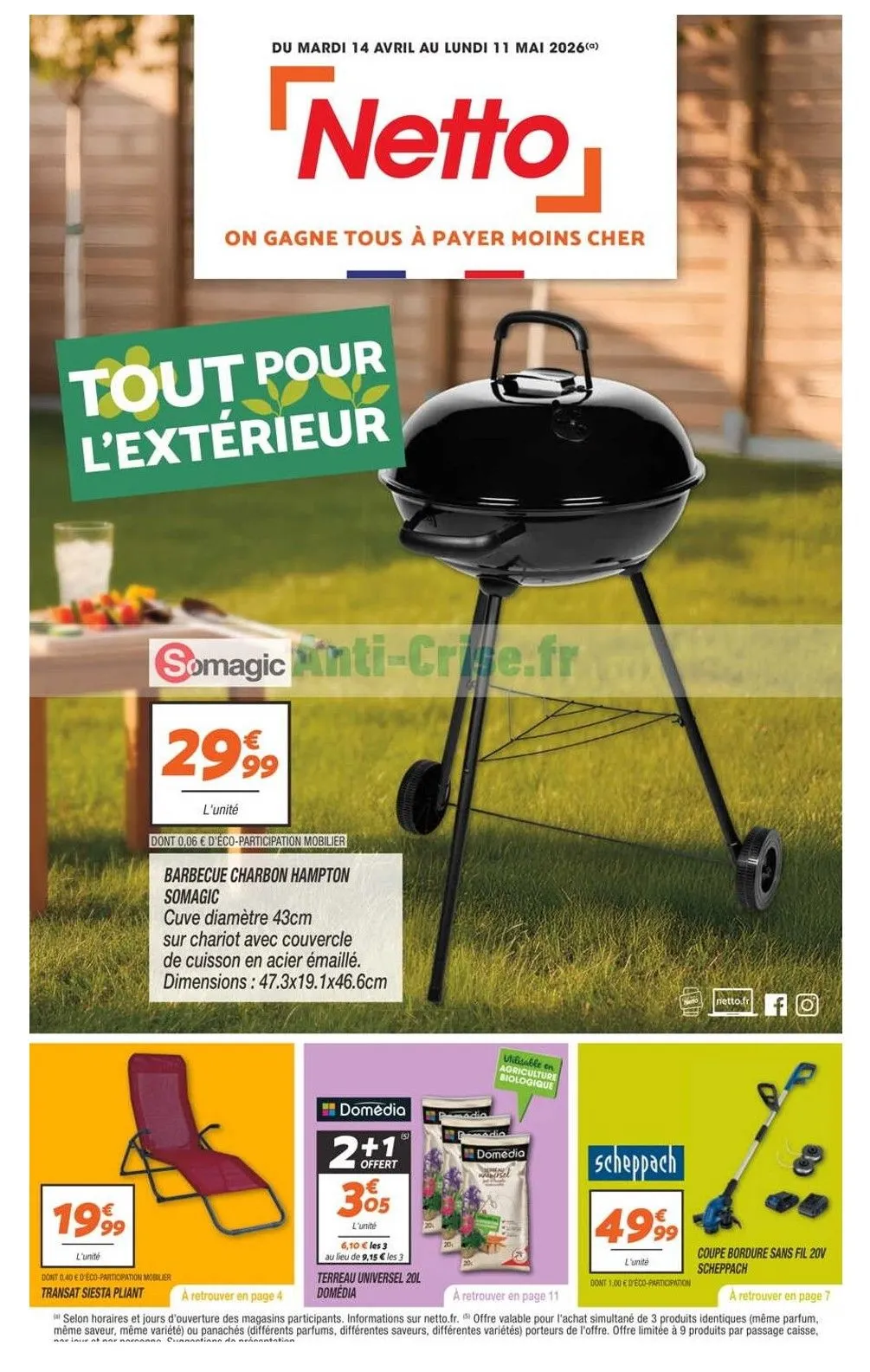 Catalogues Netto - 14 avril 11 mai 2026