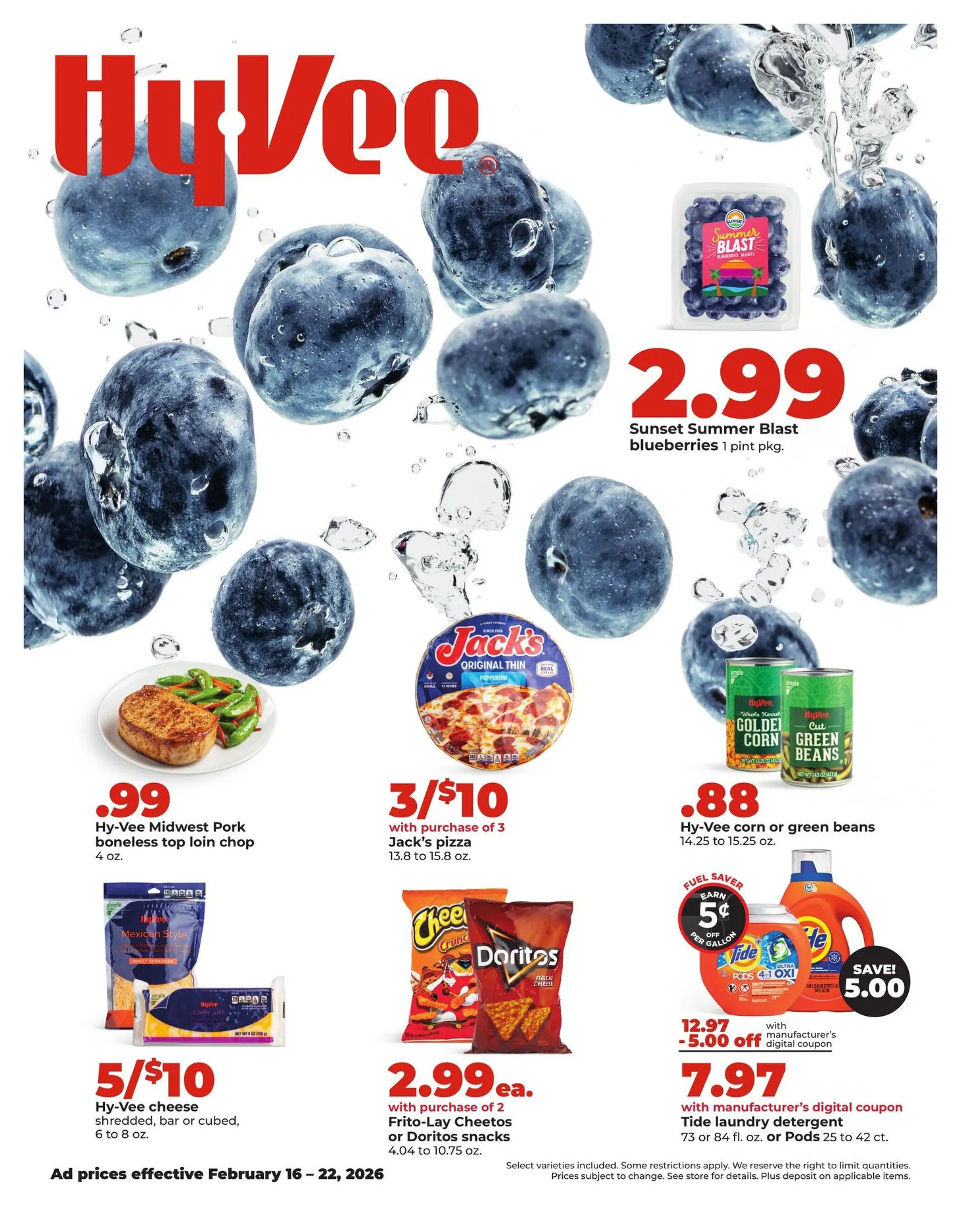 Weekly ad HyVee Sales from February 18 to February 24 2026 - Page 