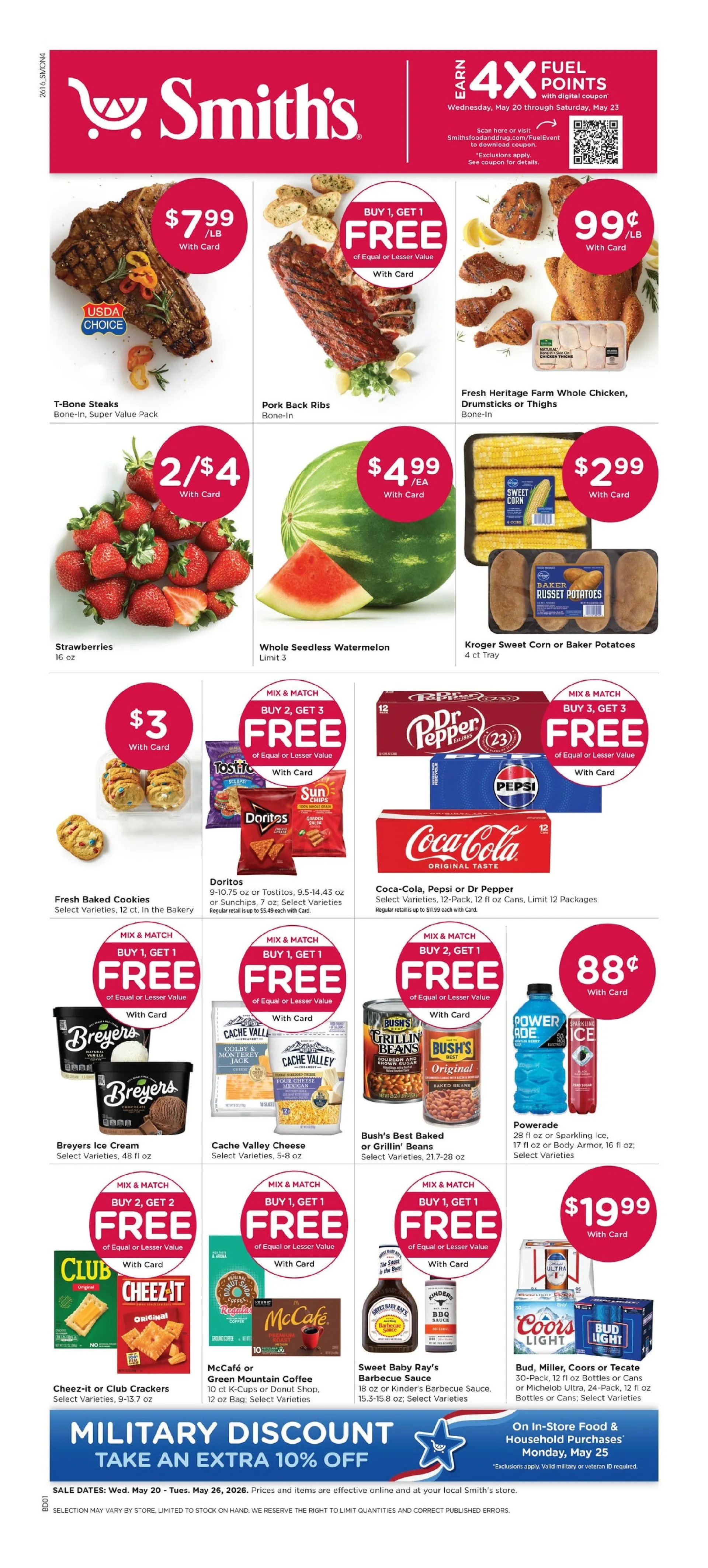Weekly ad Smith's Sales from May 20 to May 26 2026 - Page