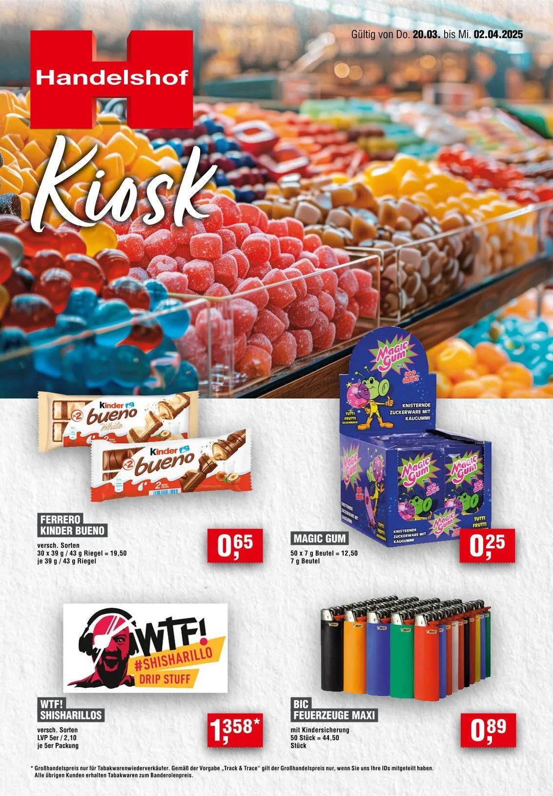 Handelshof Prospekt von 21. März bis 2. April 2025 - Prospekt seite 1