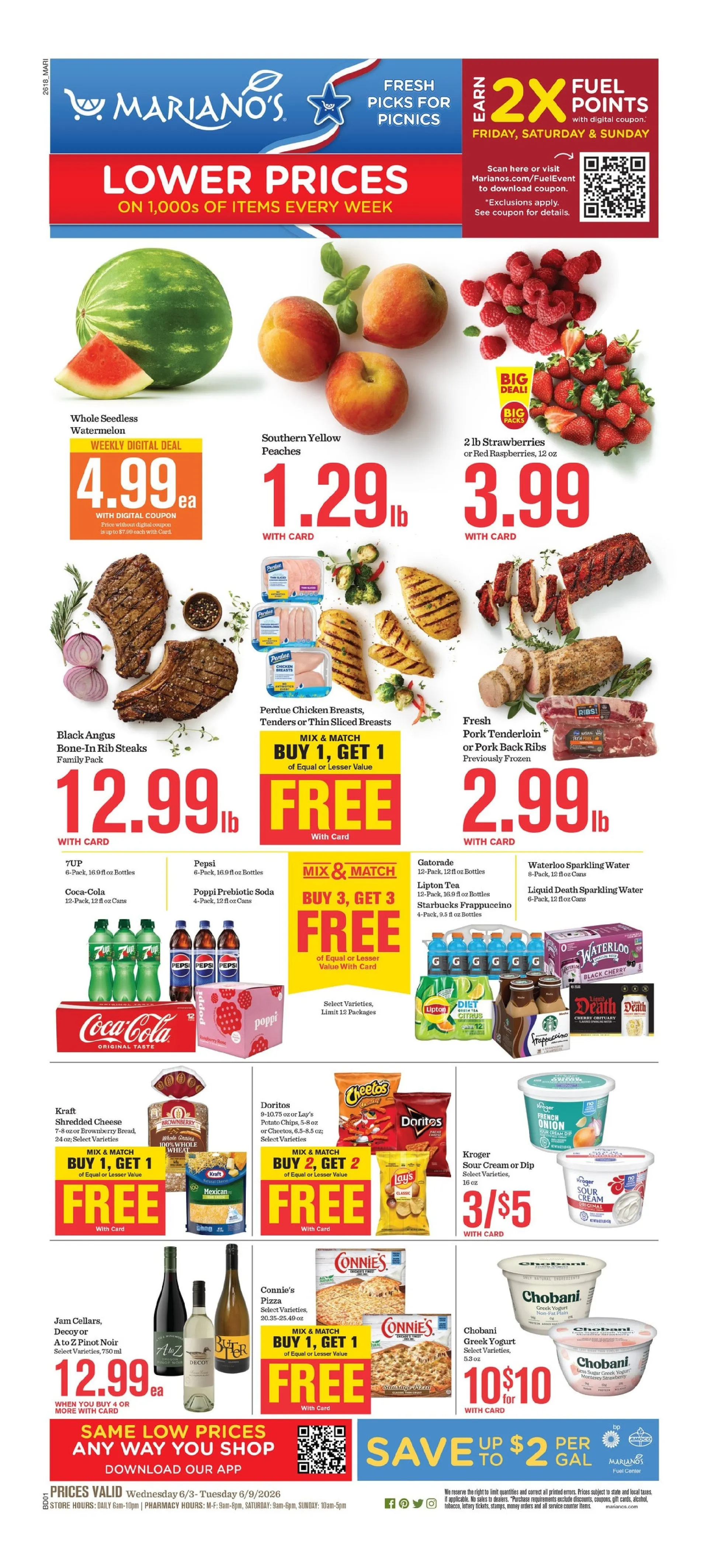 Weekly ad Mariano's Sales from June 3 to June 9 2026 - Page 