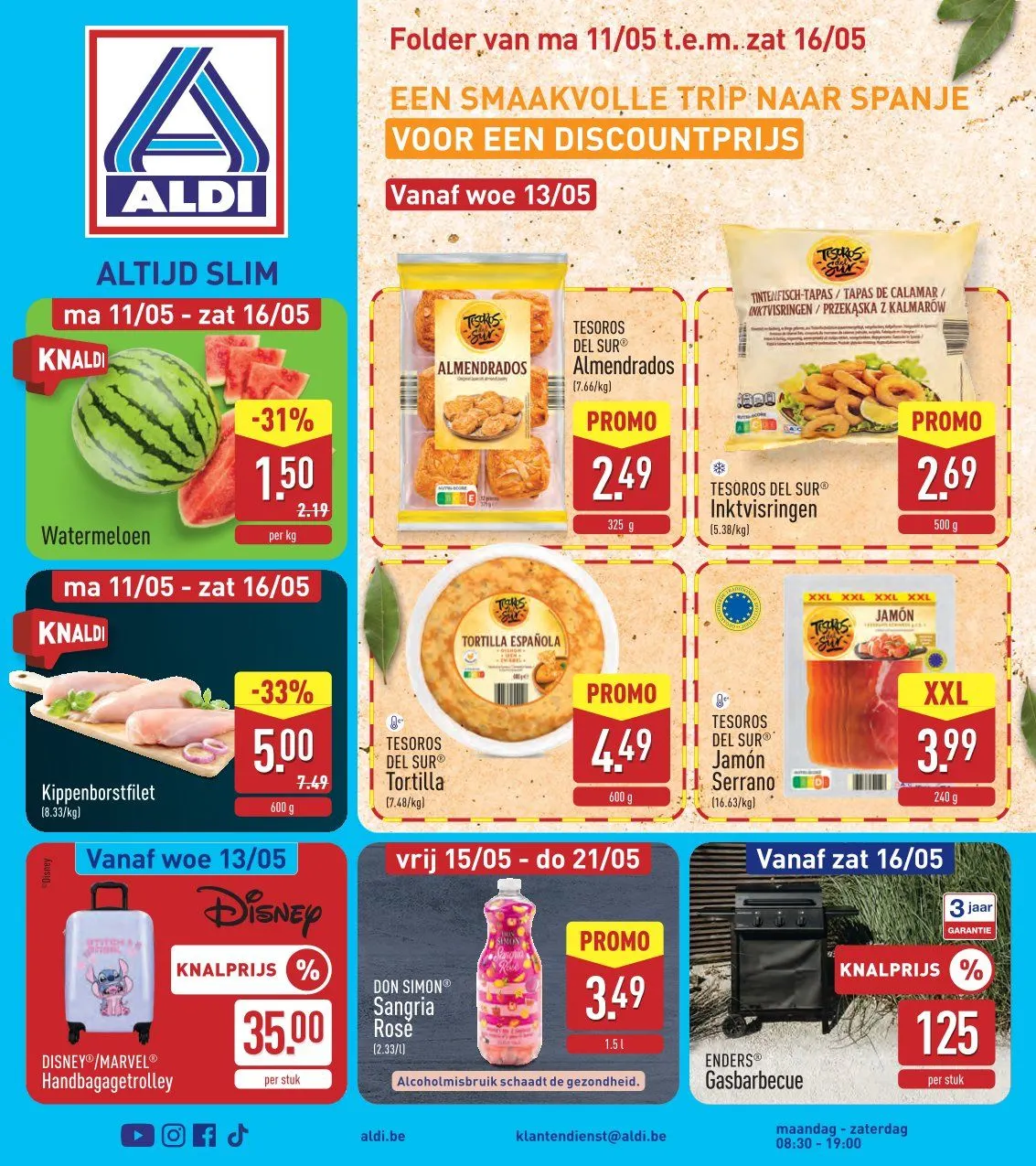 Aldi folder van 11 mei tot 17 mei 2026 - folder pagina 1