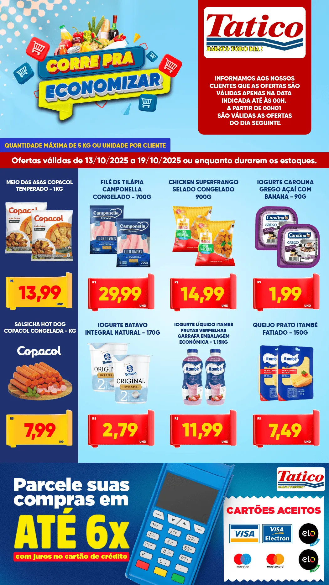 Encarte de Folhetos Tatico 13 de outubro até 19 de outubro 2025 - Pagina