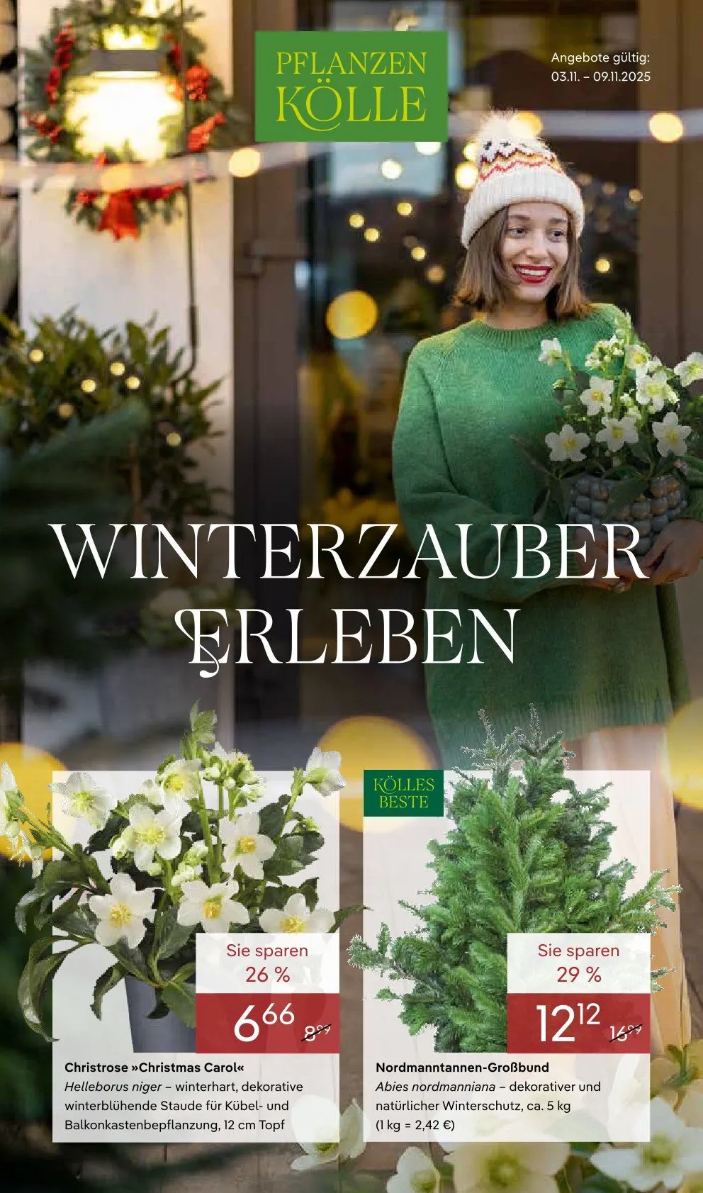 Pflanzen-Kölle Prospekte von 3. November bis 11. November 2025 - Prospekt seite 1