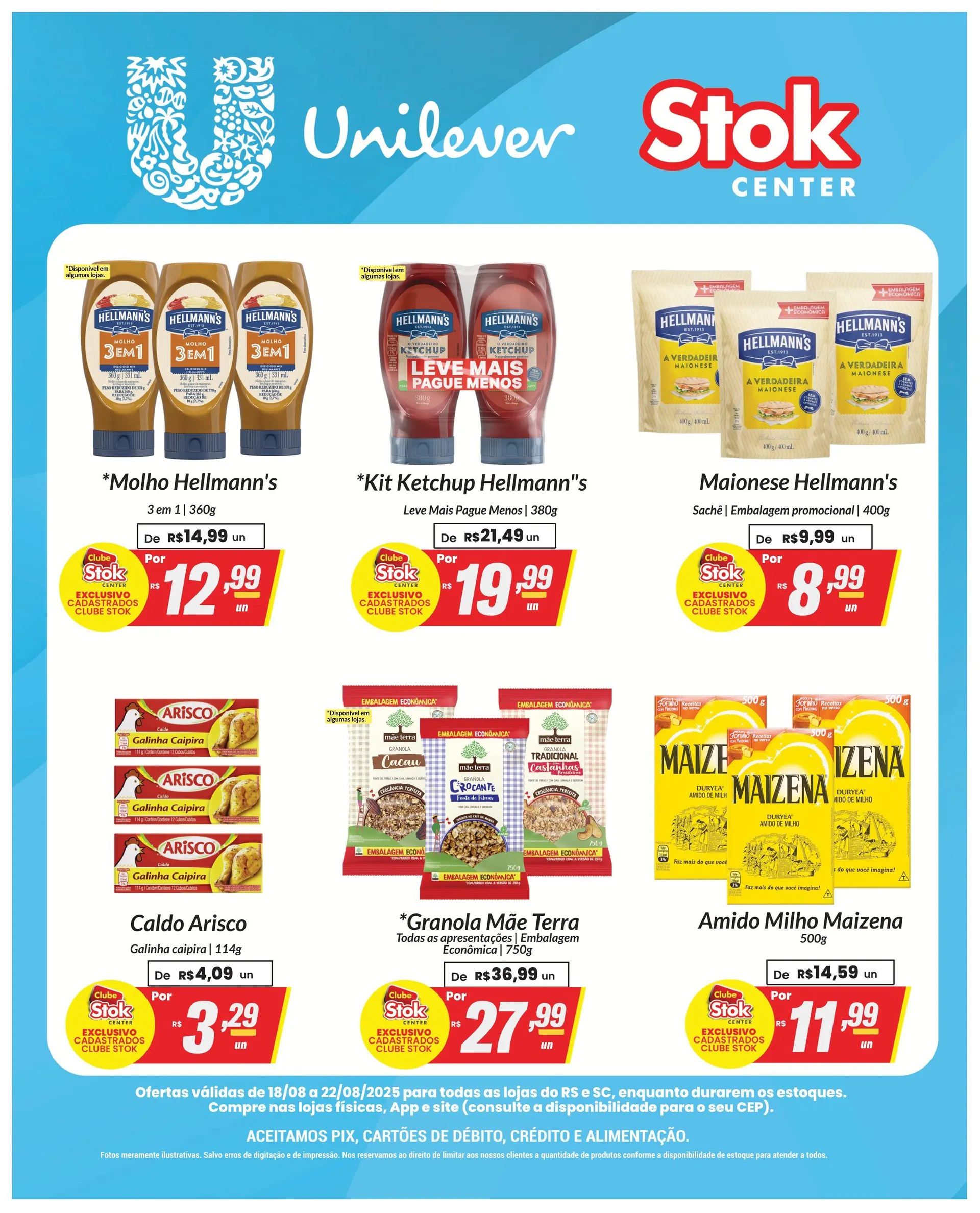 Encarte de Folhetos Stok Center 18 de agosto até 22 de agosto 2025 - Pagina 1