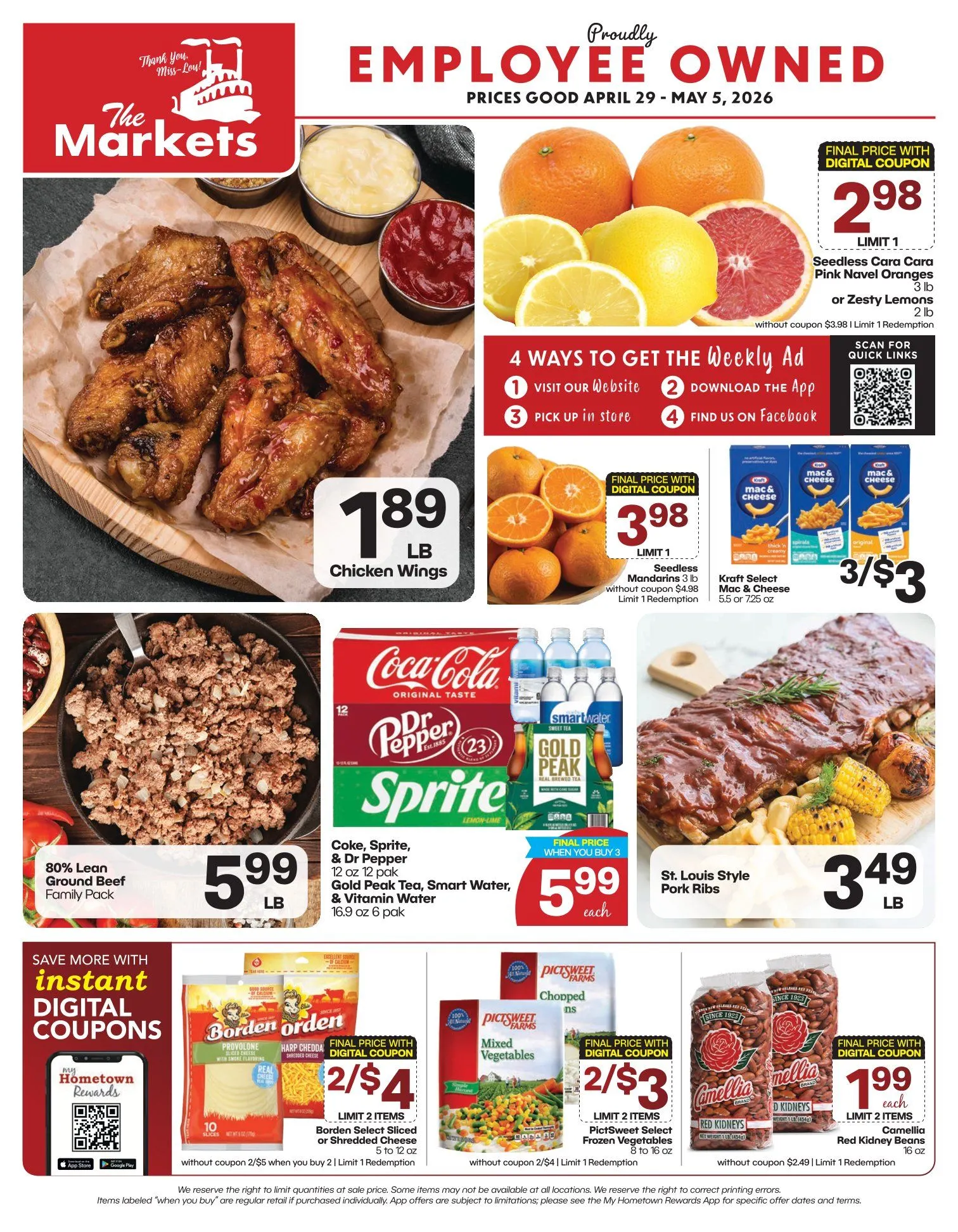 Weekly ad The Markets Sales from April 29 to May 5 2026 - Page 