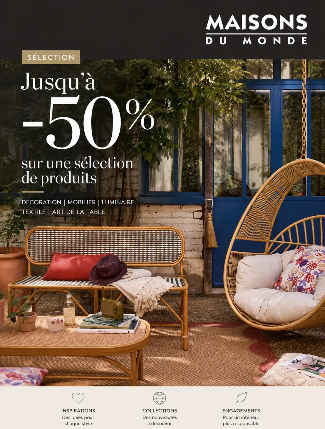 Catalogues Maisons du Monde du 26 juin au 10 juillet 2026 - Catalogue page 1