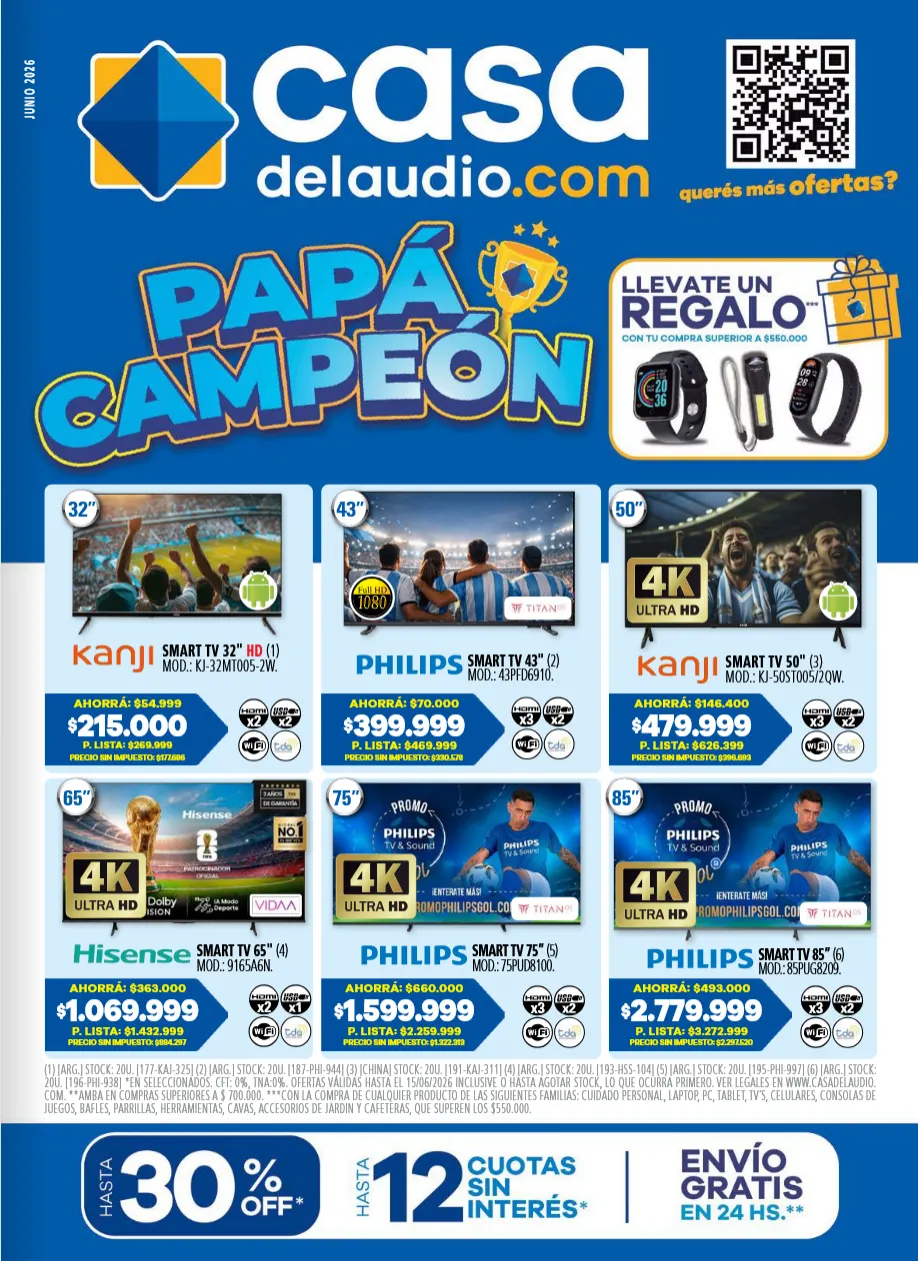 Ofertas de Casa del Audio Ofertas 1 de junio al 30 de junio 2026 - Página 1 del catálogo