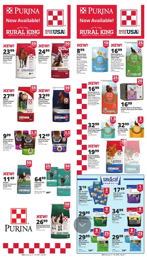 Rural King Sales - February 12 February 25 2026