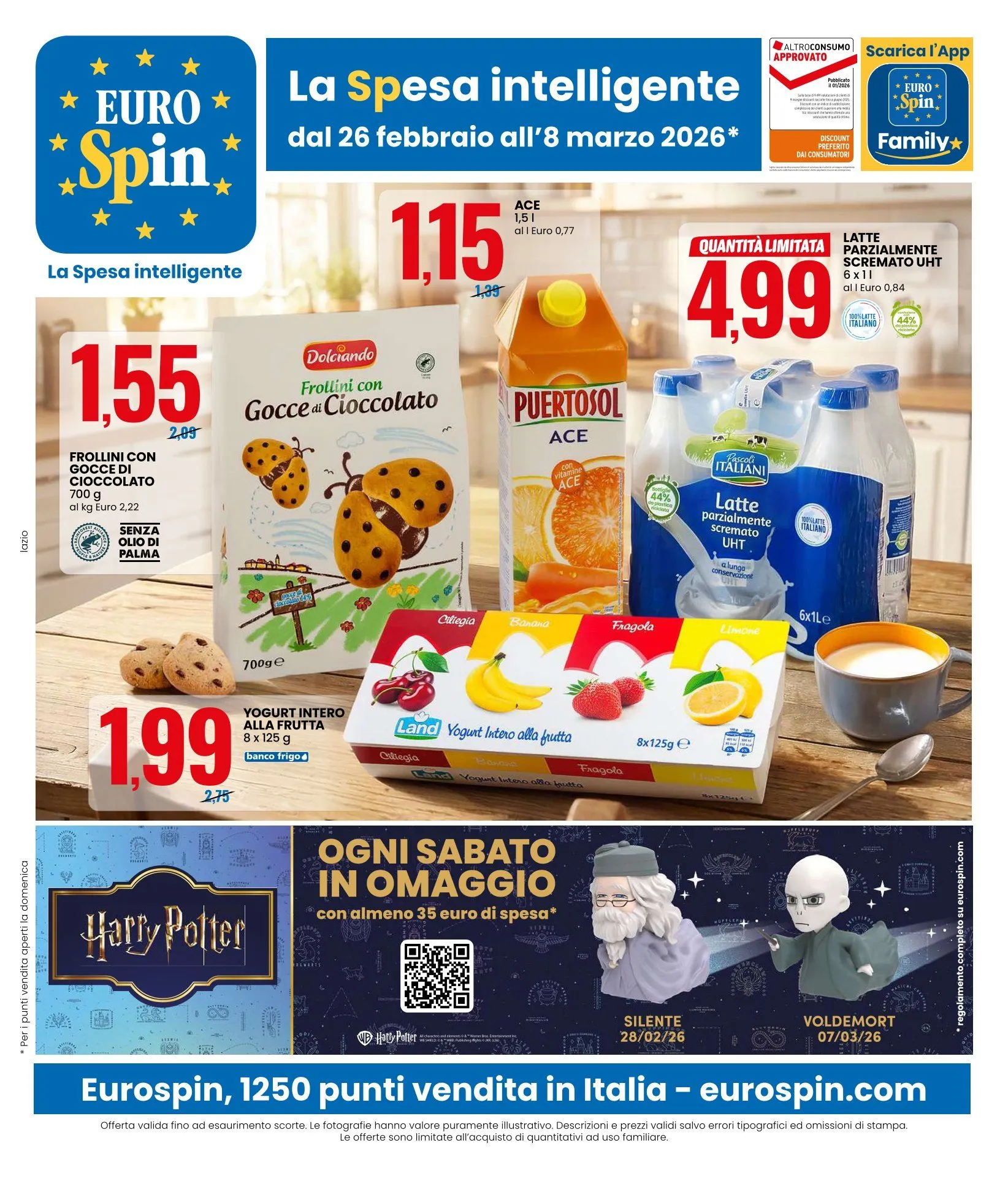 Volantini EuroSpin da 26 febbraio a 8 marzo di 2026 - Pagina del volantino