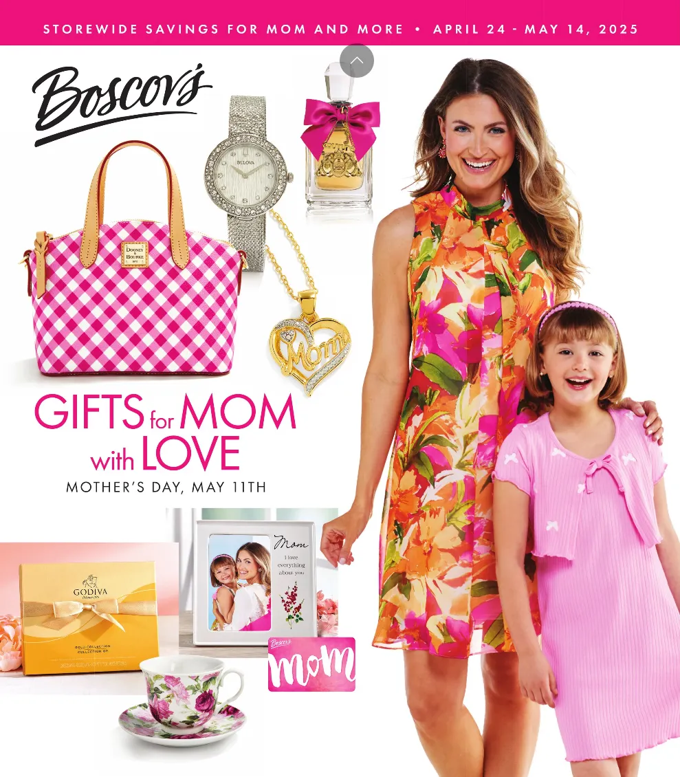 Weekly ad Boscov's Sales from April 24 to May 15 2025 - Page 1