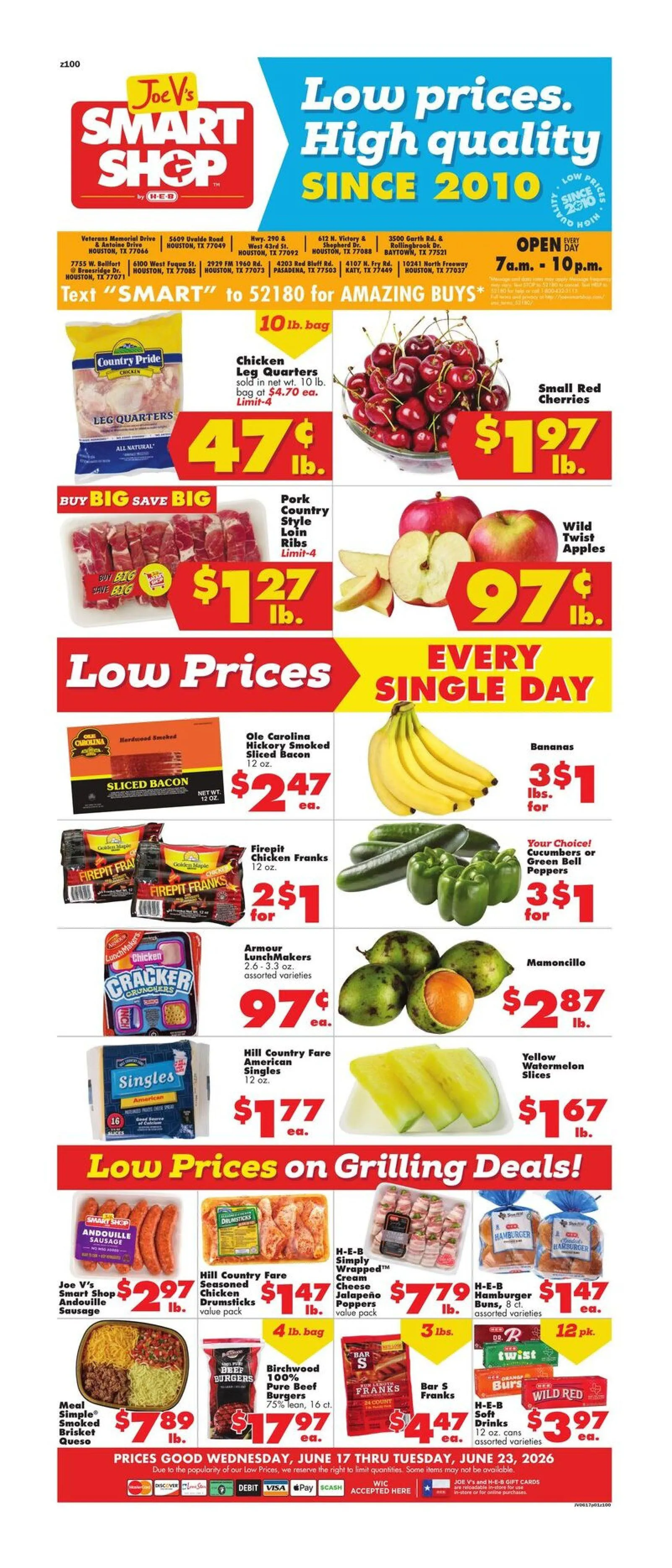 Weekly ad  Joe V's Smart Shop Sales from June 17 to June 23 2026 - Page 