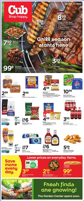 Weekly ad  Cub Foods Sales from April 19 to April 25 2026 - Page 
