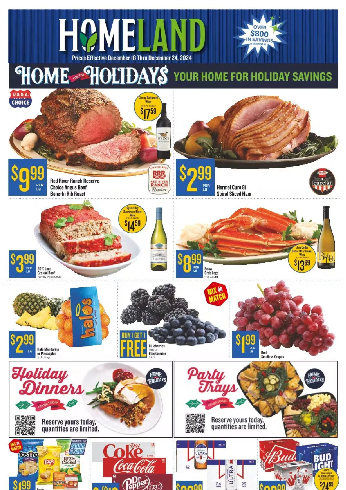 Weekly ad Homeland  from December 18 to December 24 2024 - Page 
