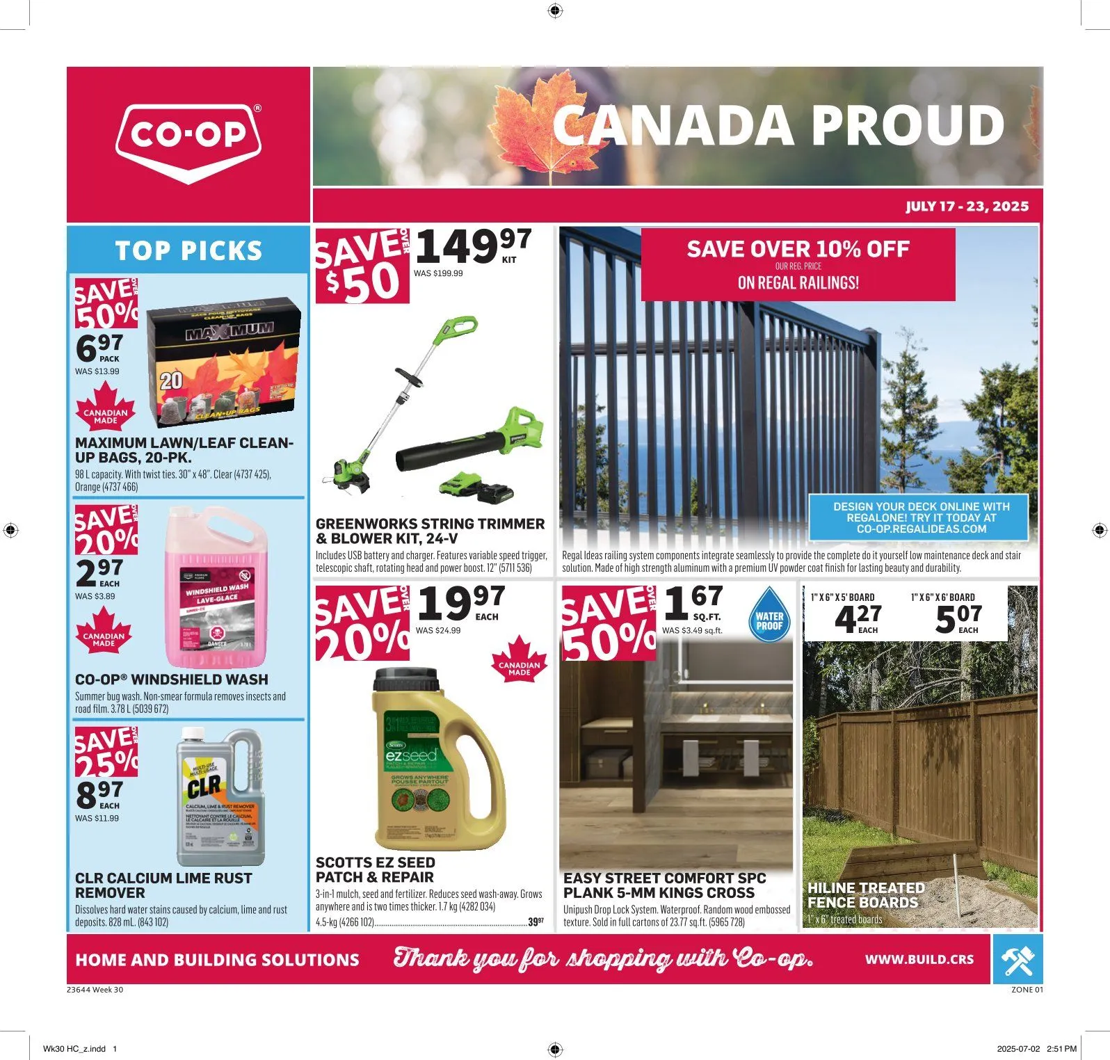 Co-op Home Centre Sales from July 17 to July 23 2025 - flyer page 