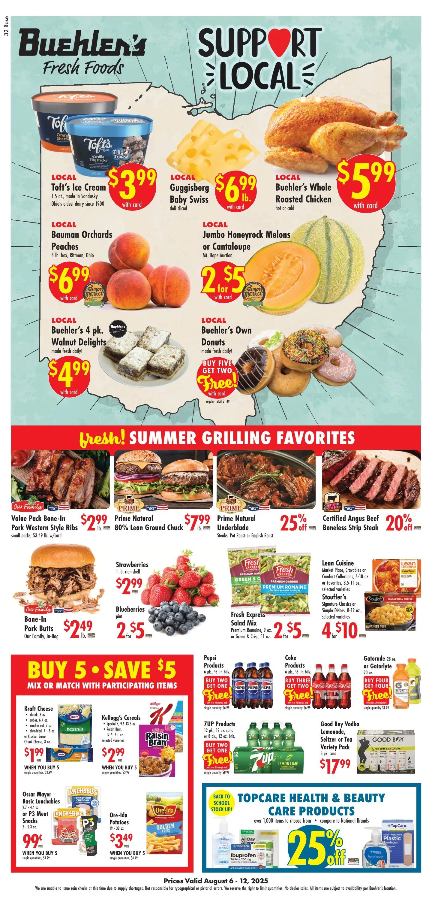Weekly ad Buehler's Fresh Foods Sales from August 6 to August 12 2025 - Page 