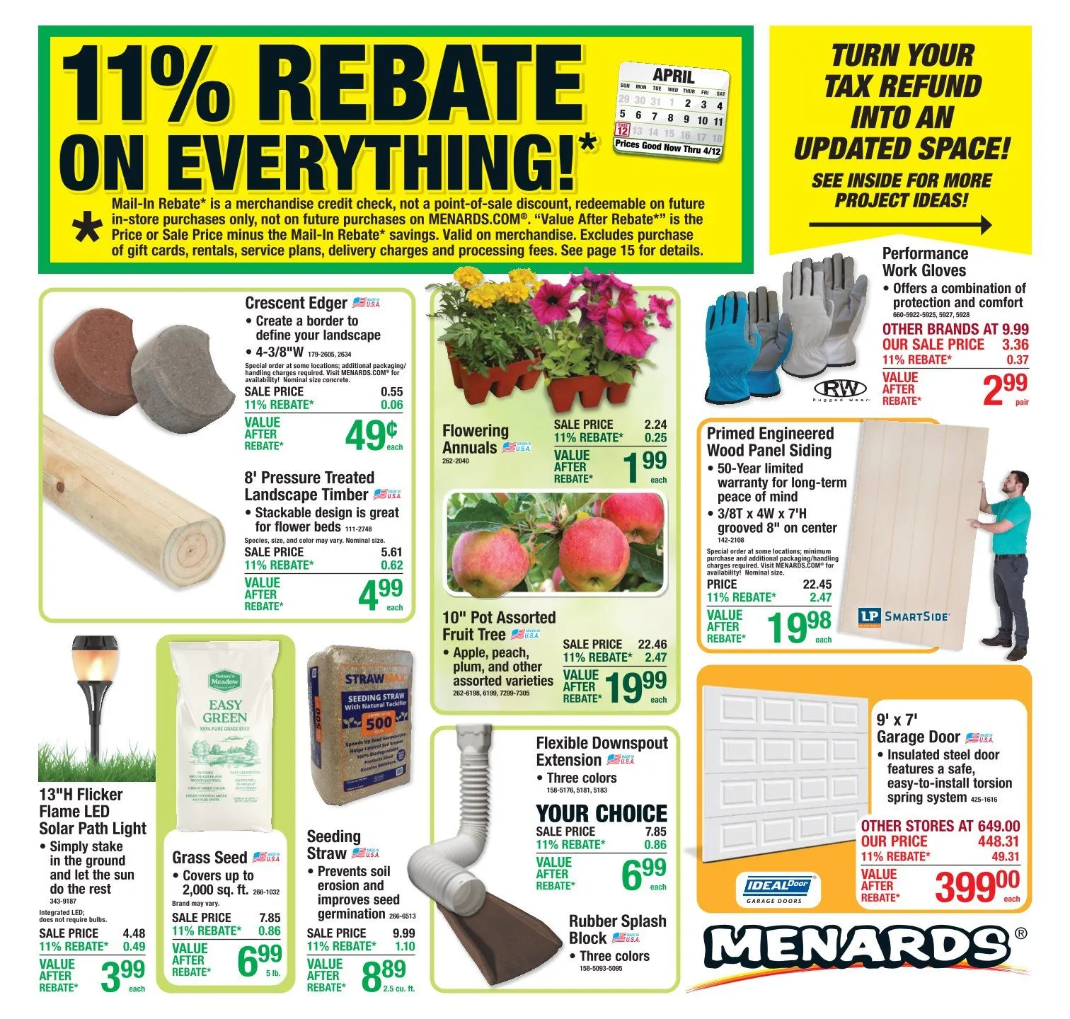 Weekly ad Menards weekly ads from April 1 to April 12 2026 - Page 