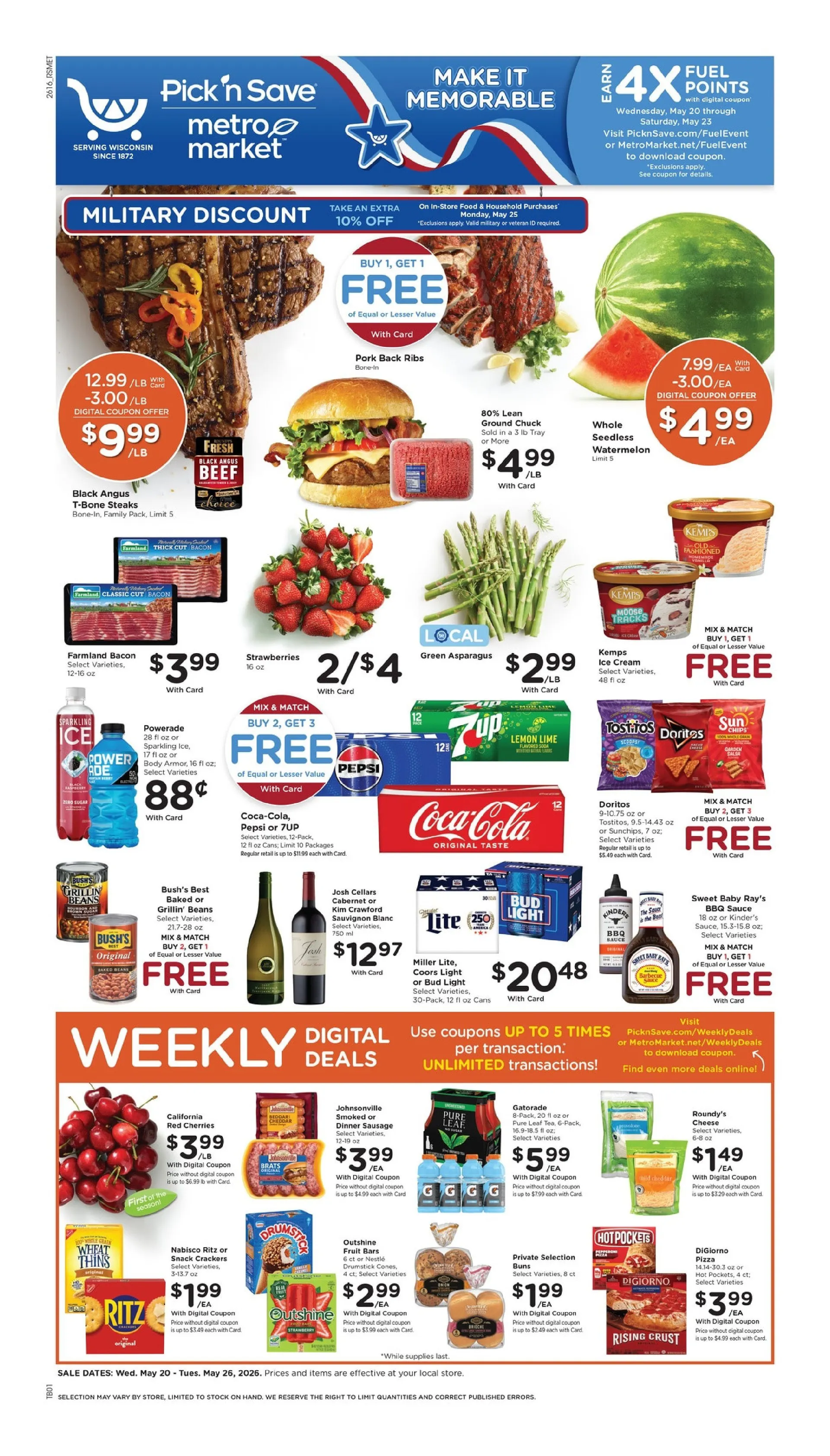 Weekly ad Metro Market weekly ads from May 20 to May 26 2026 - Page 1