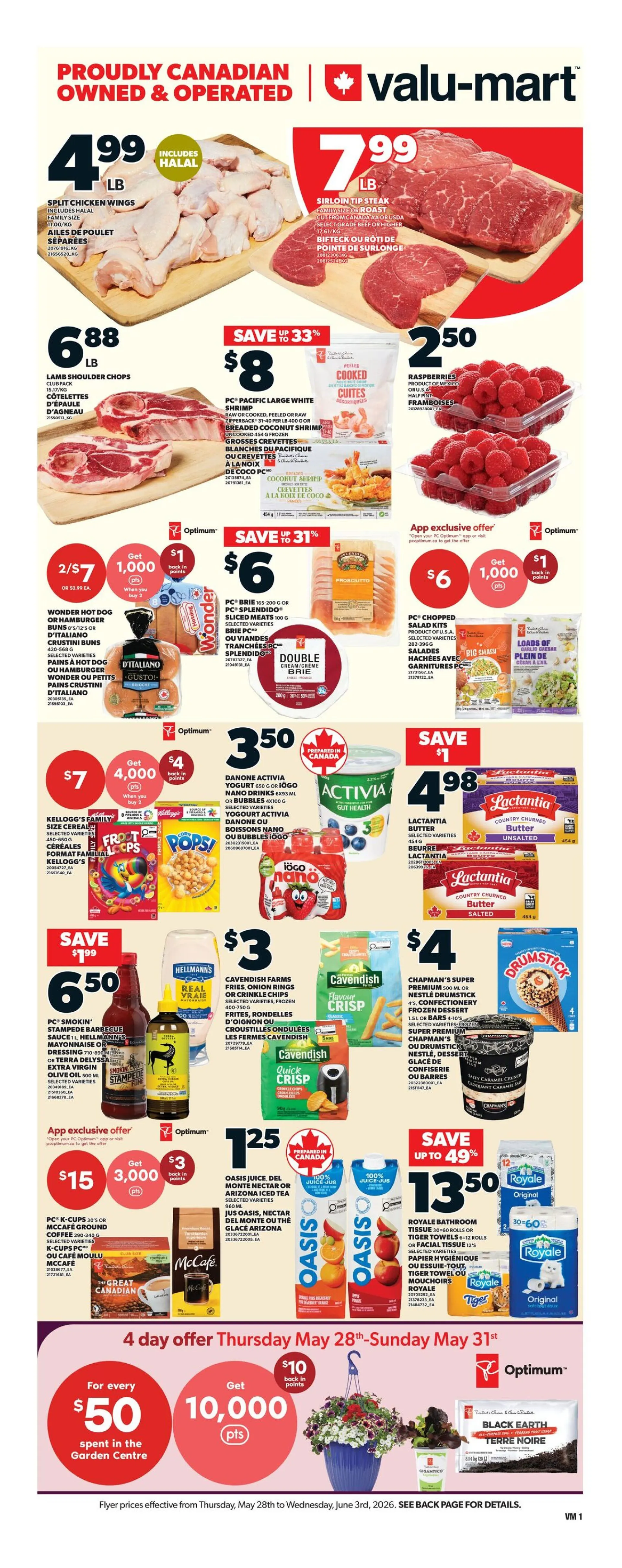 Valu Mart Sales from May 28 to June 3 2026 - flyer page 