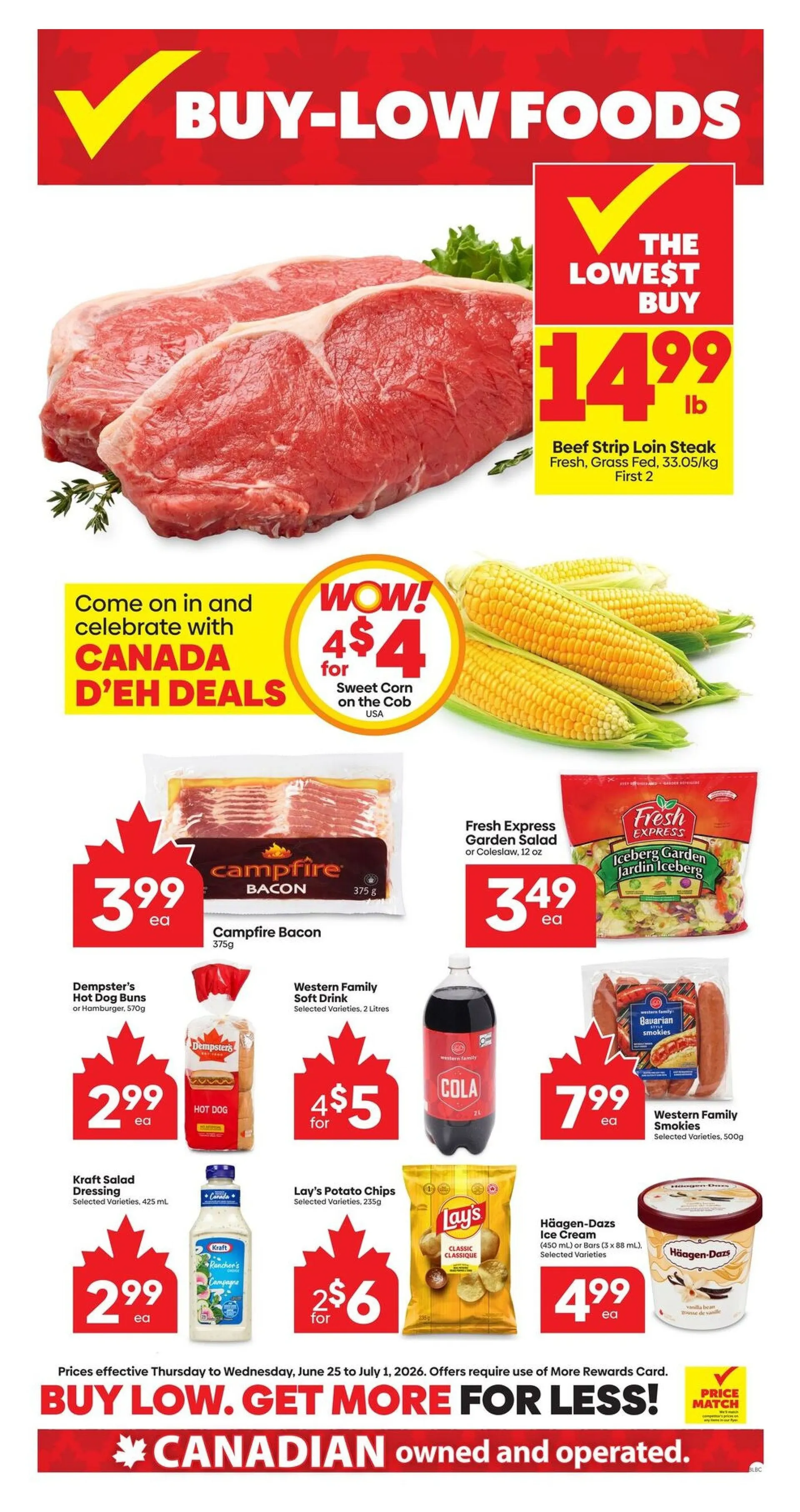 Buy-Low Foods Sales from June 25 to July 1 2026 - flyer page 1