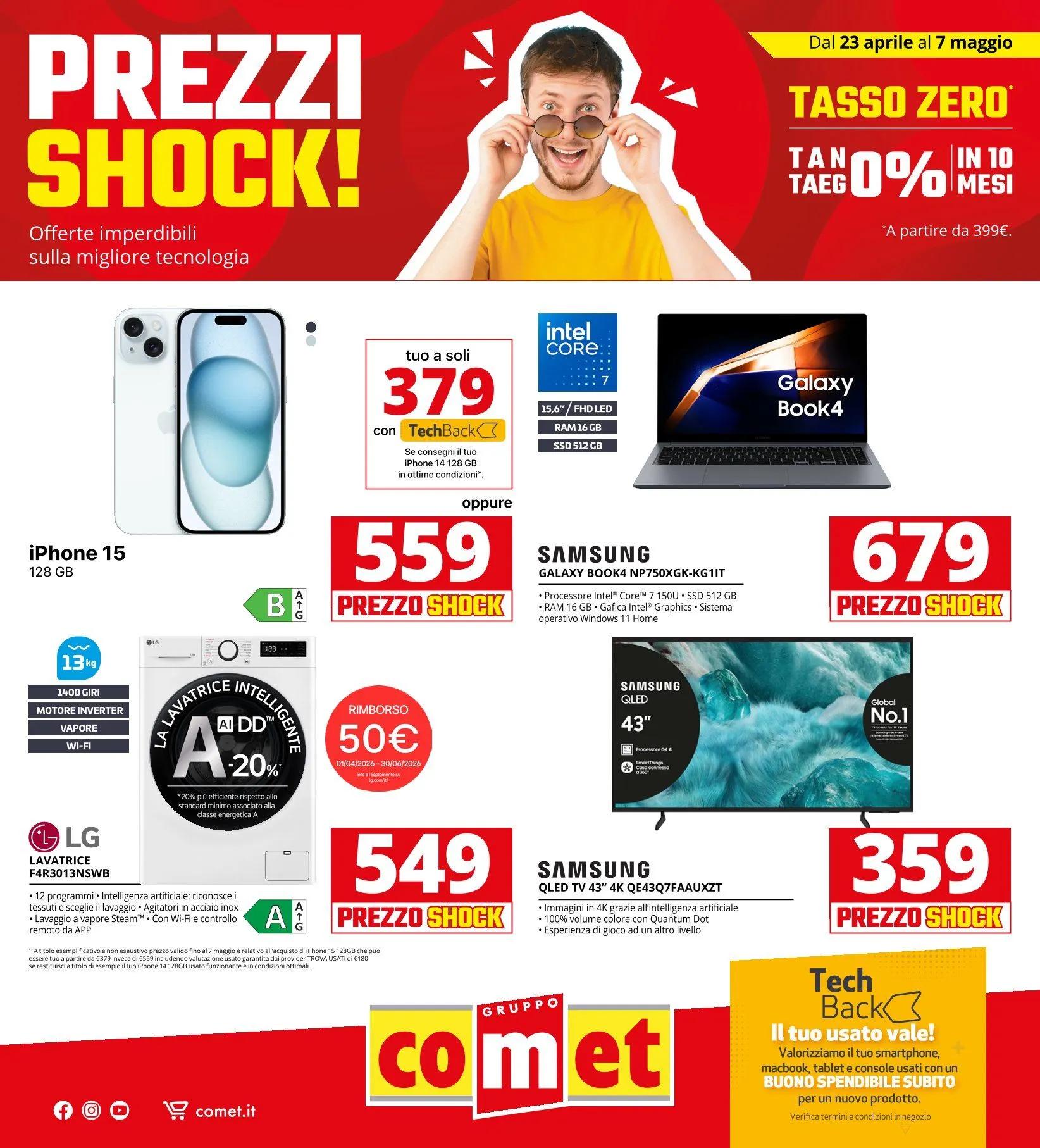  Volantini Comet da 24 aprile a 7 maggio di 2026 - Pagina del volantino 1