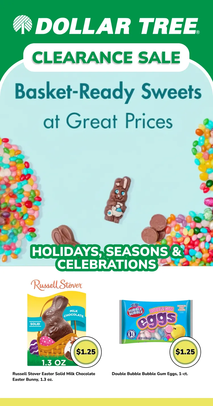 Weekly ad Dollar Tree Sales from February 18 to March 4 2026 - Page 