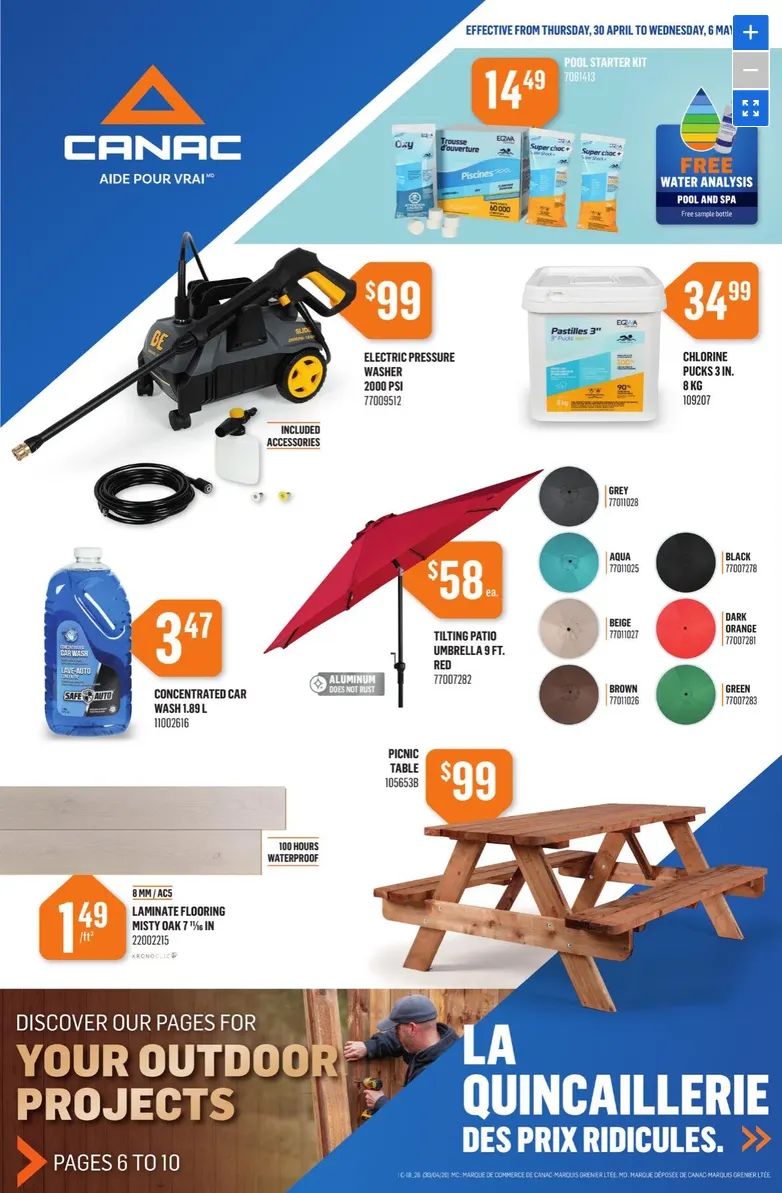 Canac Sales from June 26 to July 1 2026 - flyer page 1