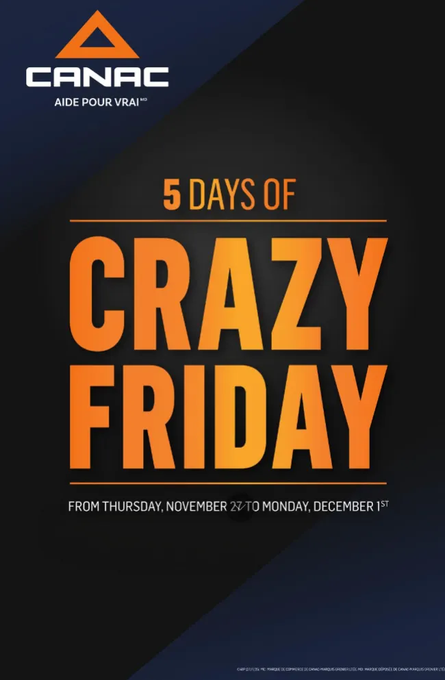 Canac Sales from November 27 to December 1 2025 - flyer page 1