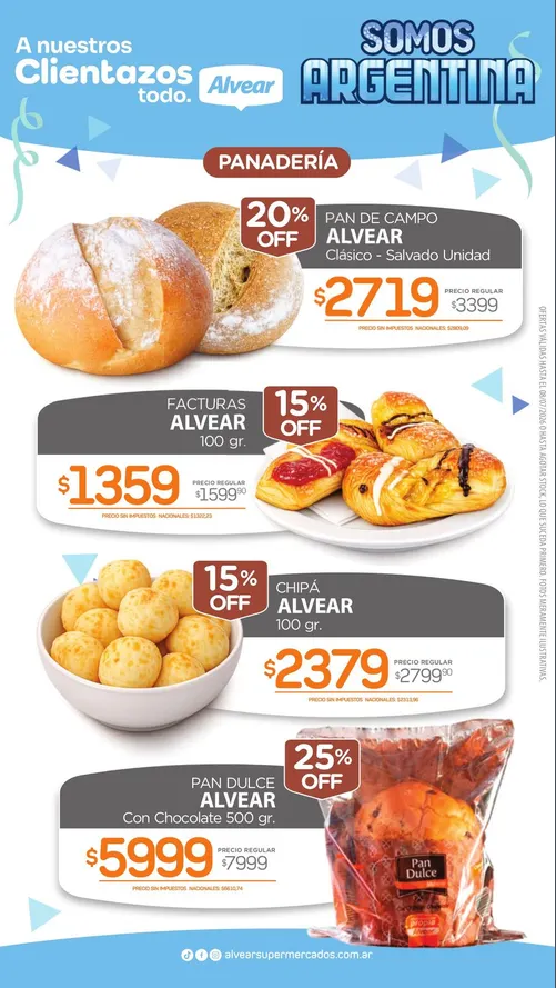 Ofertas de  Ofertas Super Alvear  2 de julio al 8 de julio 2026 - Página 1 del catálogo