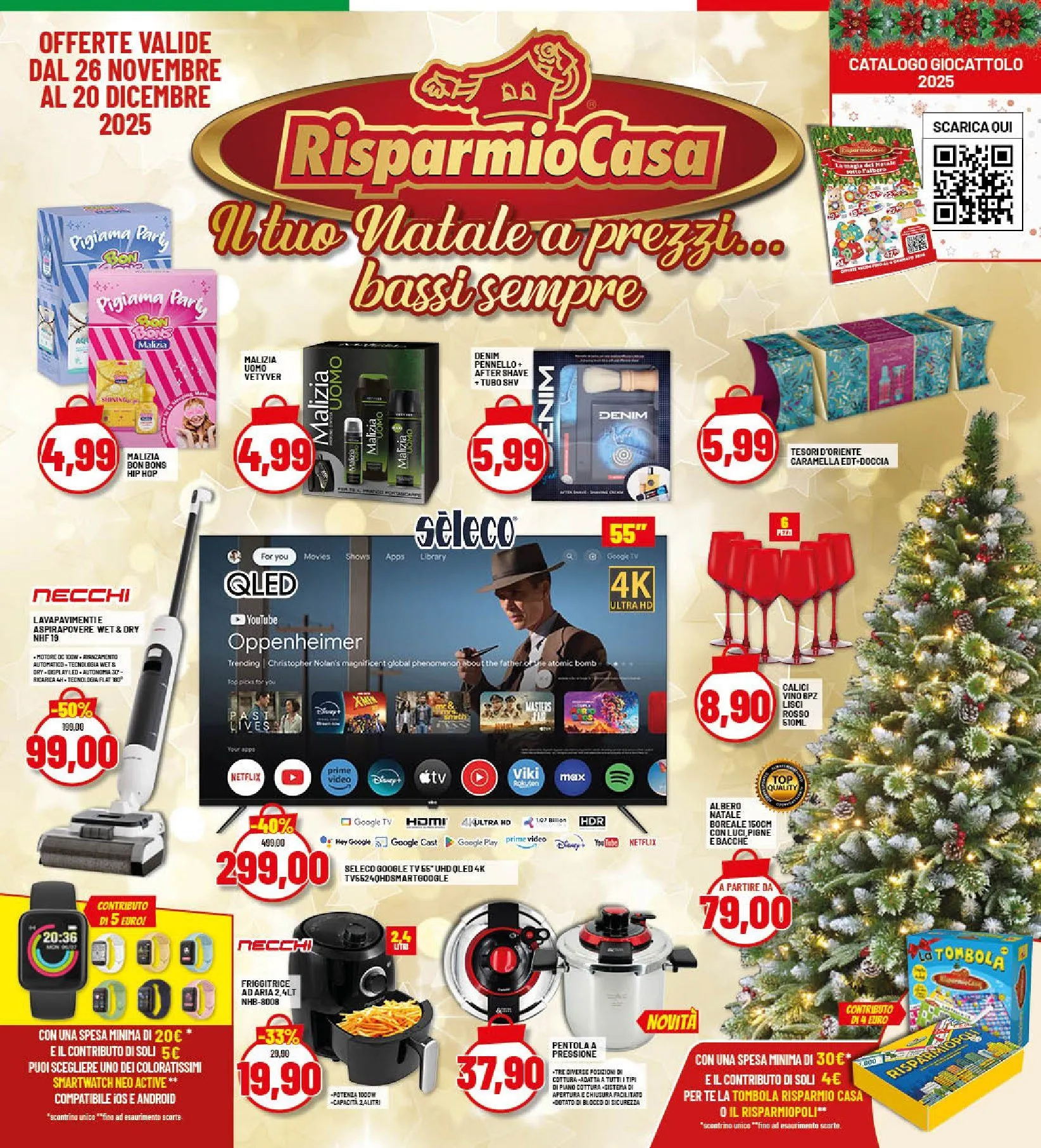 Risparmio Casa Volantino da 26 novembre a 20 dicembre di 2025 - Pagina del volantino 1