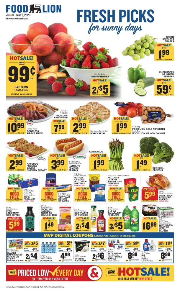 Weekly ad Food Lion Sales from June 3 to June 9 2026 - Page 1