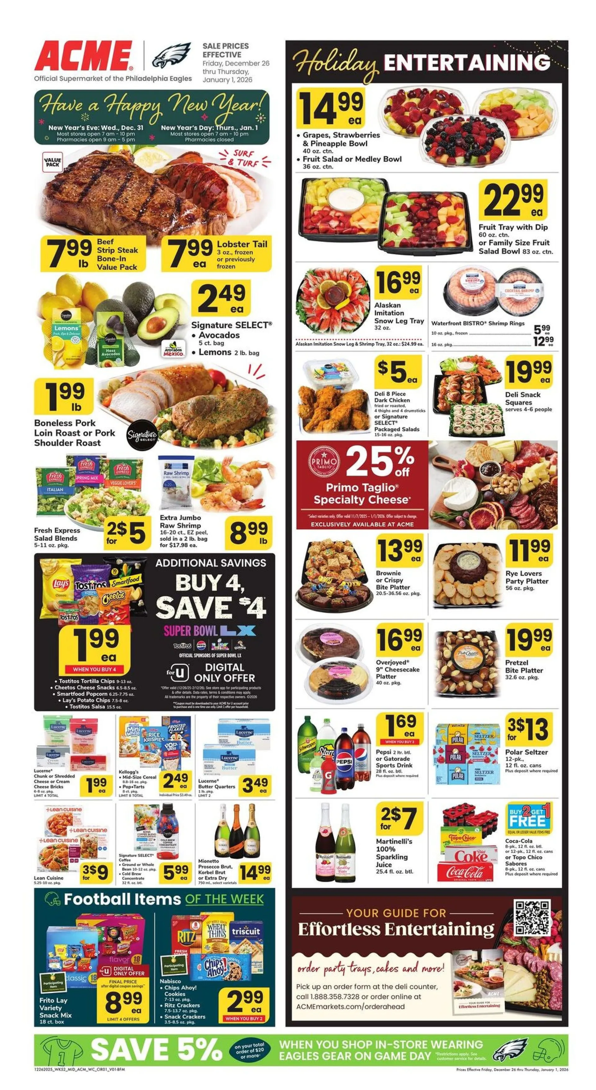Weekly ad ACME Sales from December 26 to January 1 2026 - Page 1