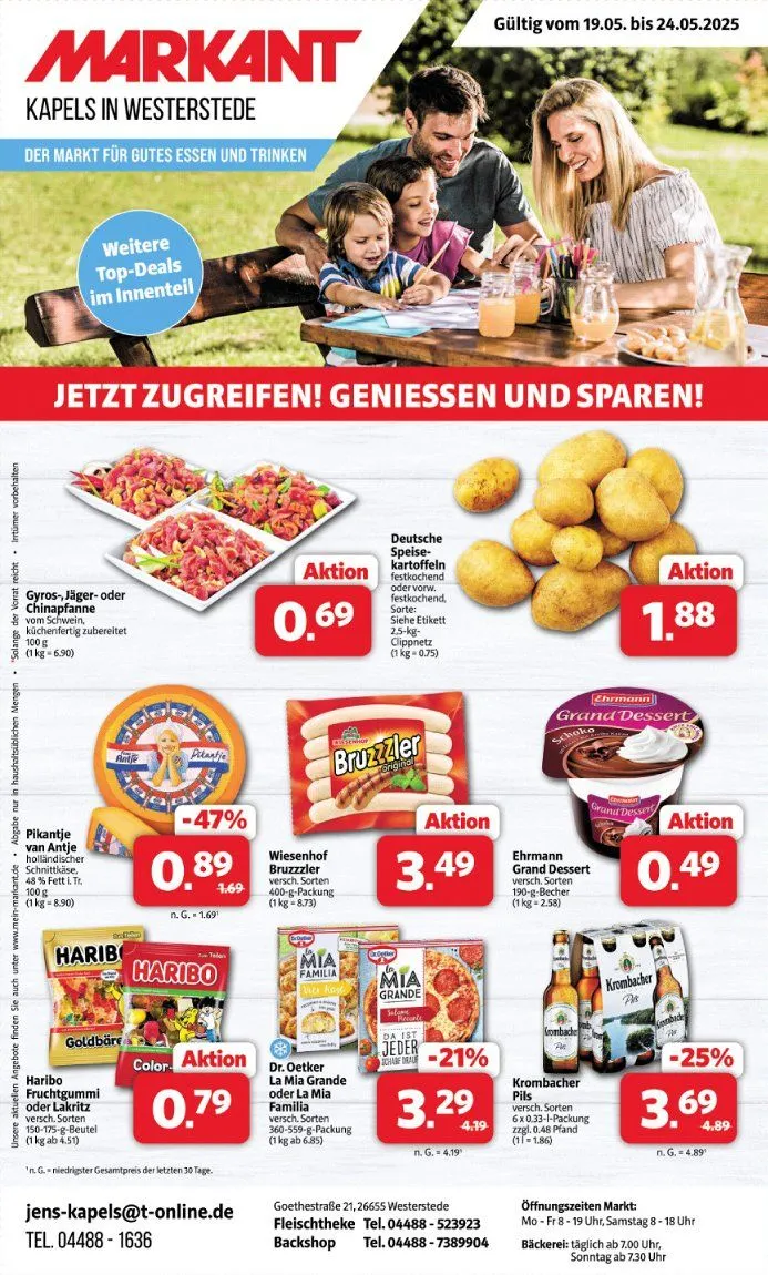 Markant Prospekte von 19. Mai bis 27. Mai 2025 - Prospekt seite 1