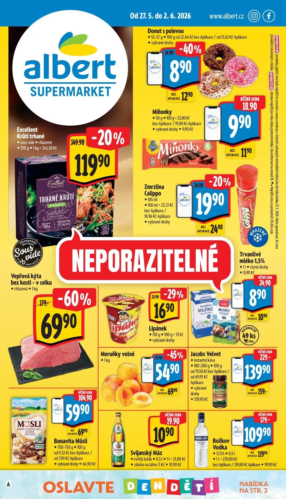 Získejte nejnovější nabídky od Albert - 27. května 2. června 2026 - Page 1