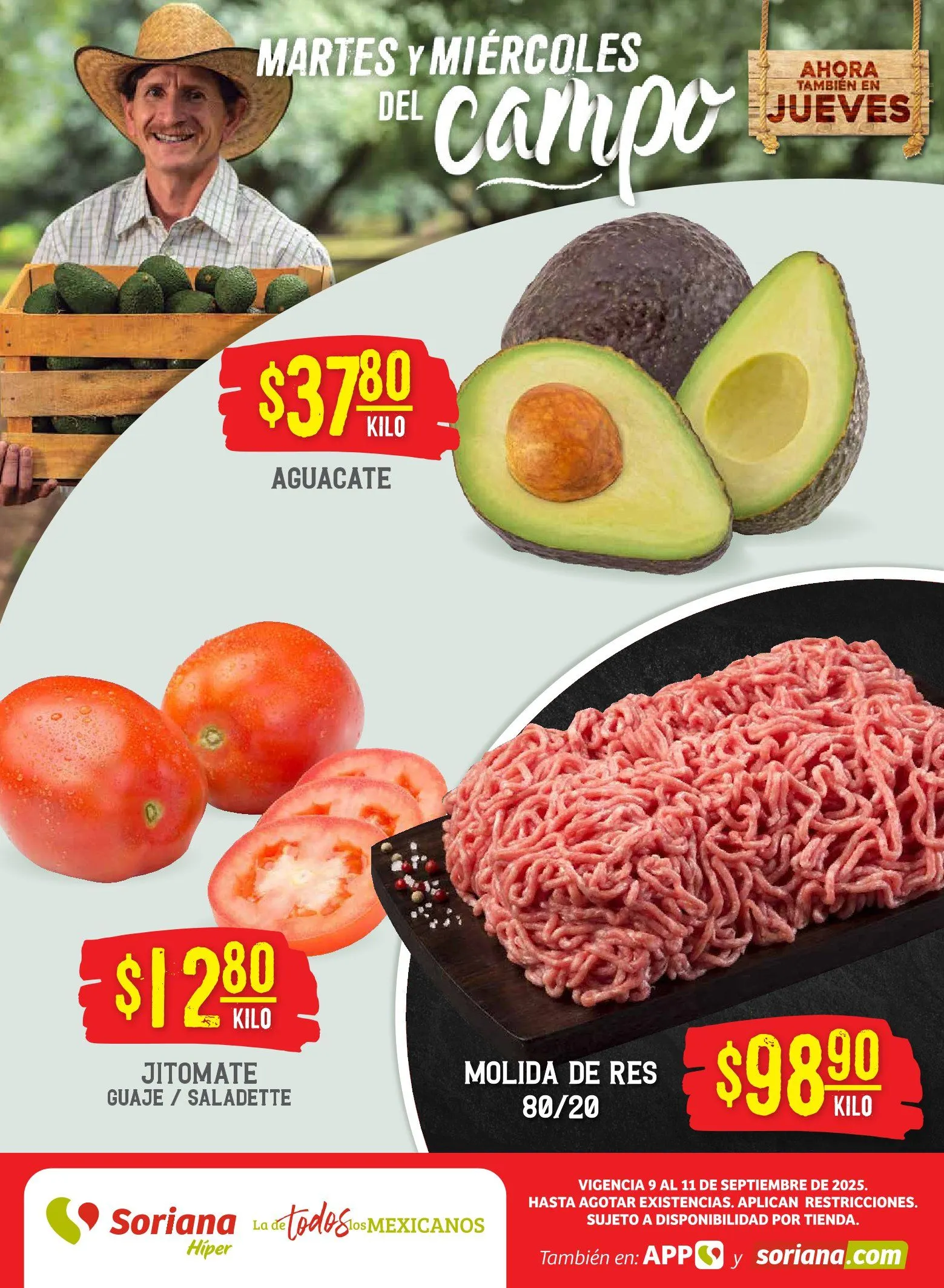 Catálogo de Soriana Ofertas 9 de septiembre al 11 de septiembre 2025 - Pagina 1