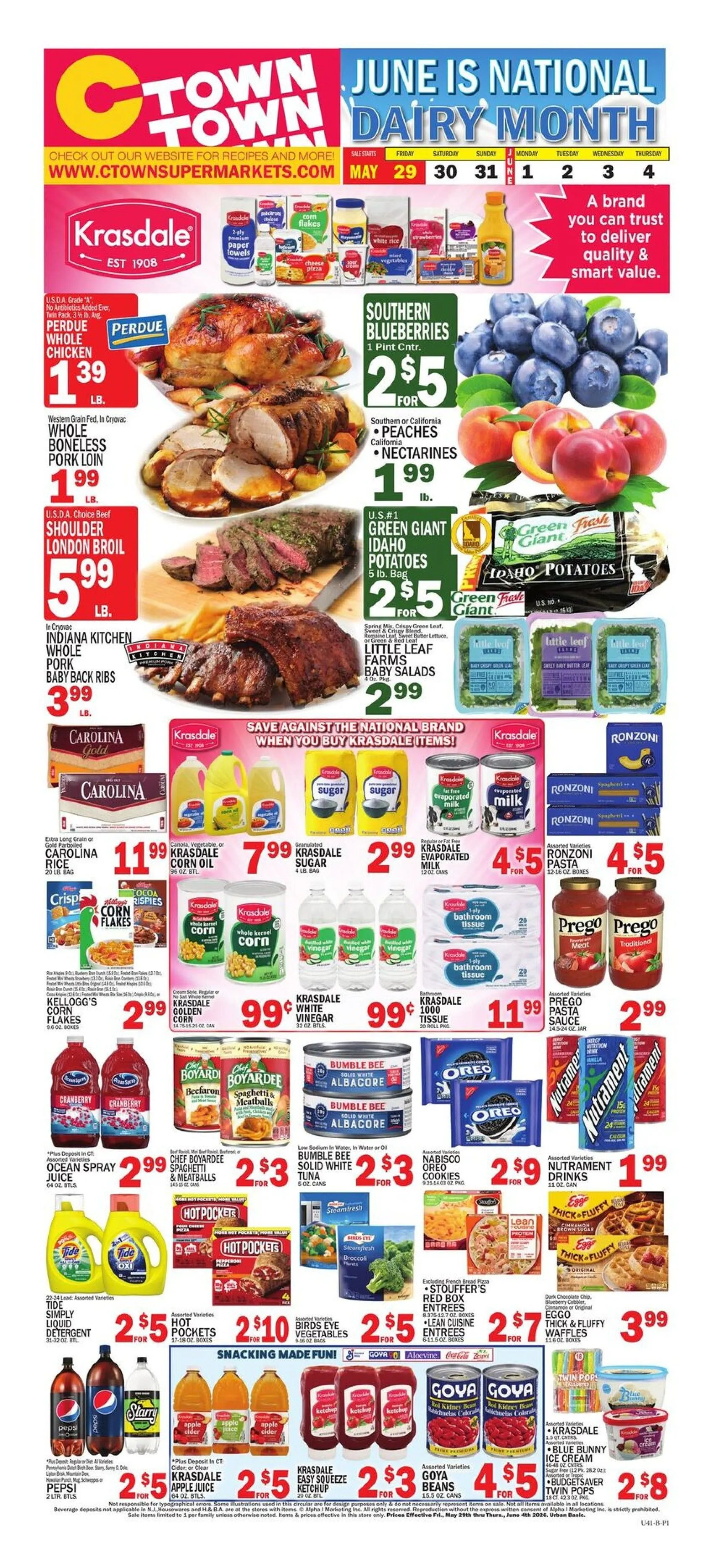 Weekly ad  C-Town Sales from May 29 to June 4 2026 - Page 