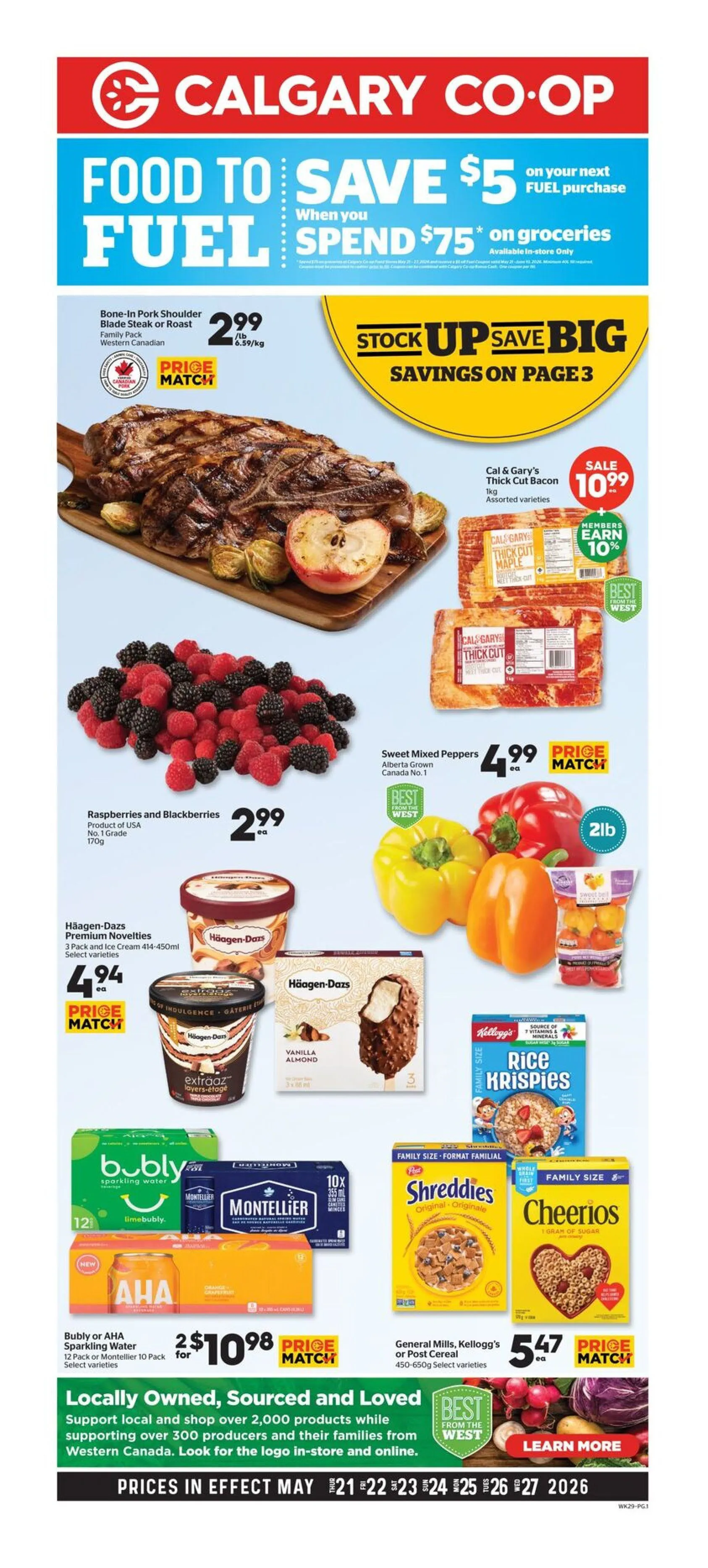 Calgary Co-op Sales from May 21 to May 27 2026 - flyer page 